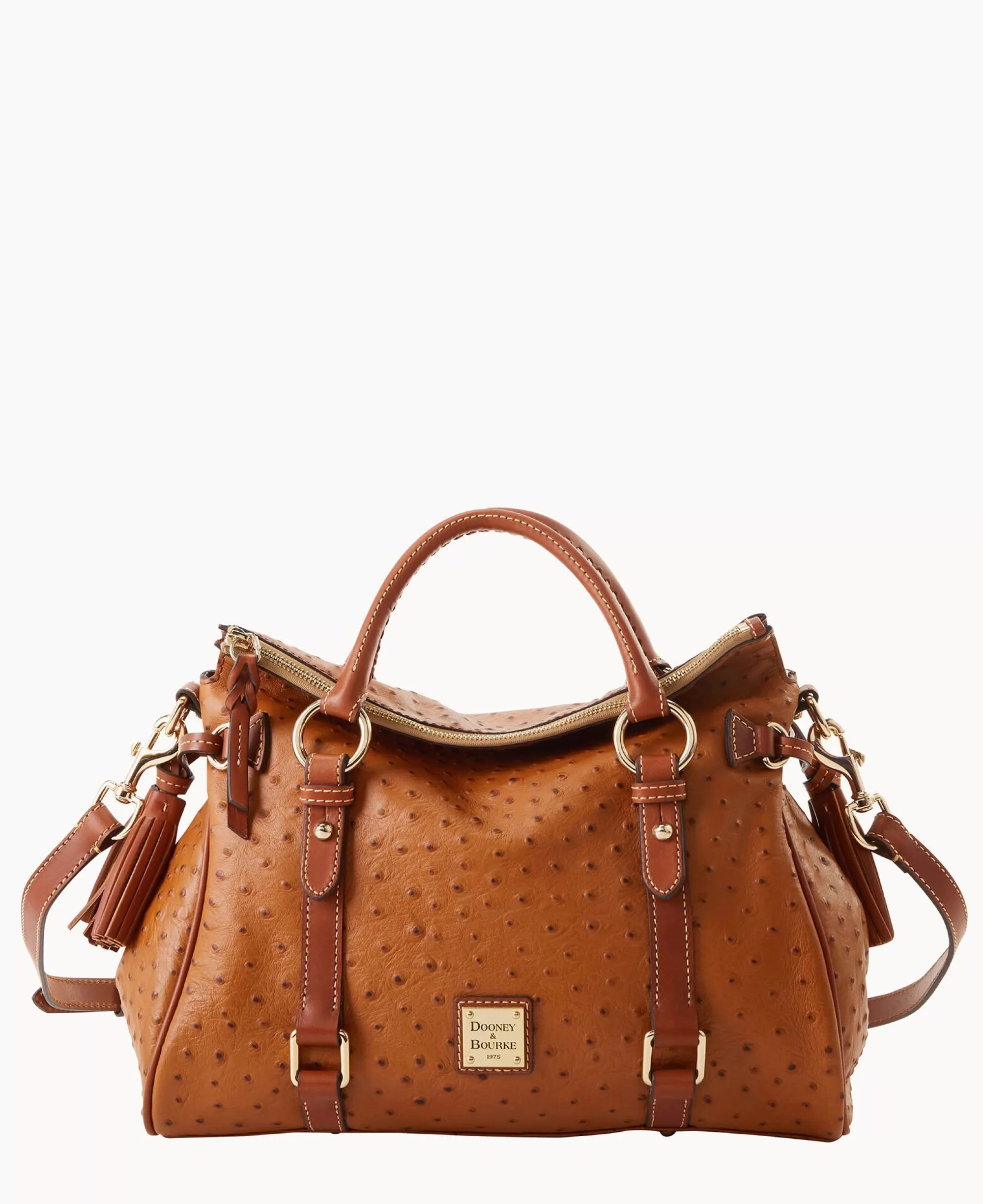 Dooney & Bourke Exotic Leather | Shoulder Bags^Ostrich Large Satchel