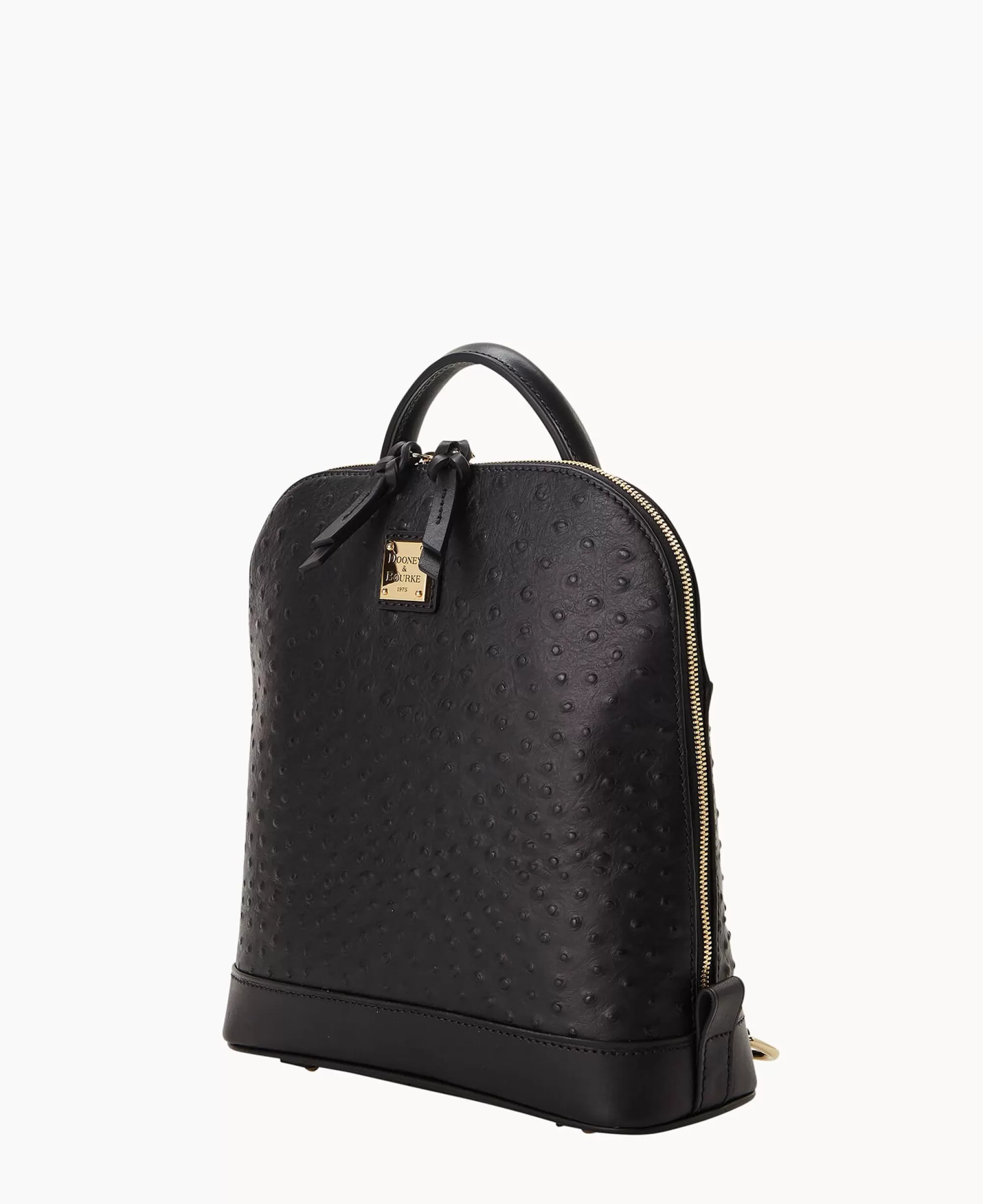 Dooney & Bourke Ready For the Getaway | Exotic Leather^Ostrich Pod Backpack