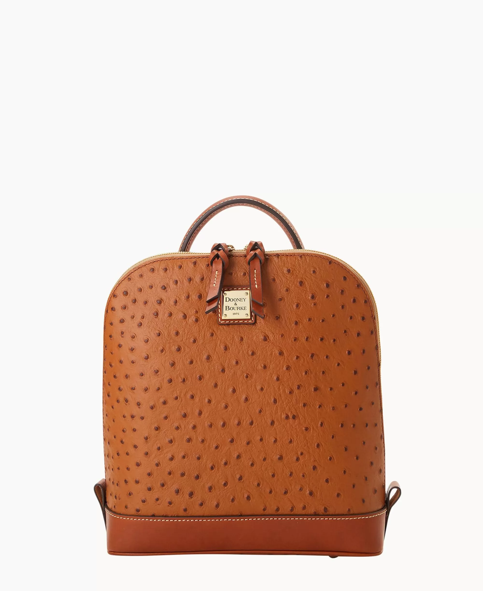 Dooney & Bourke Ready For the Getaway | Exotic Leather^Ostrich Pod Backpack