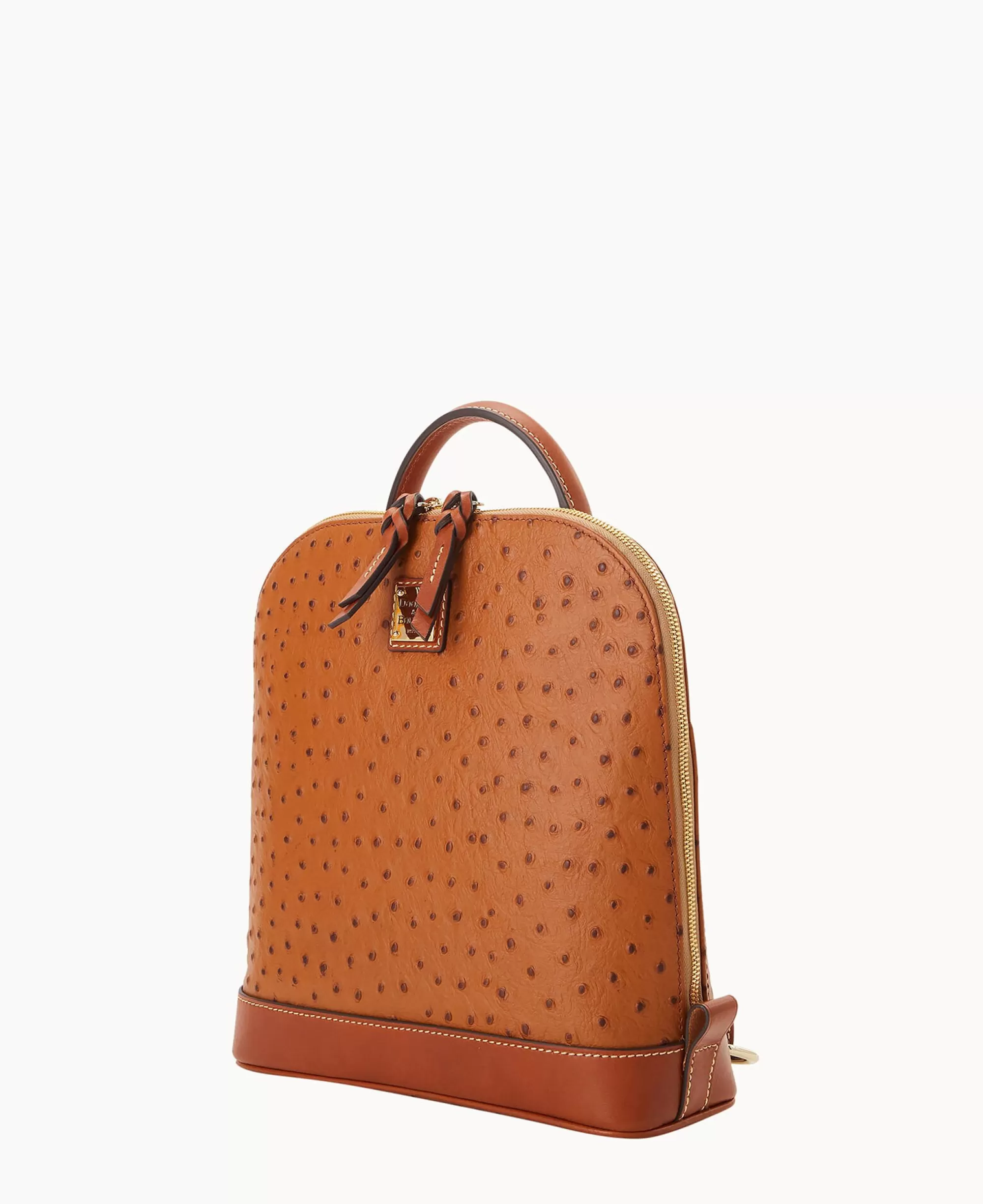 Dooney & Bourke Ready For the Getaway | Exotic Leather^Ostrich Pod Backpack