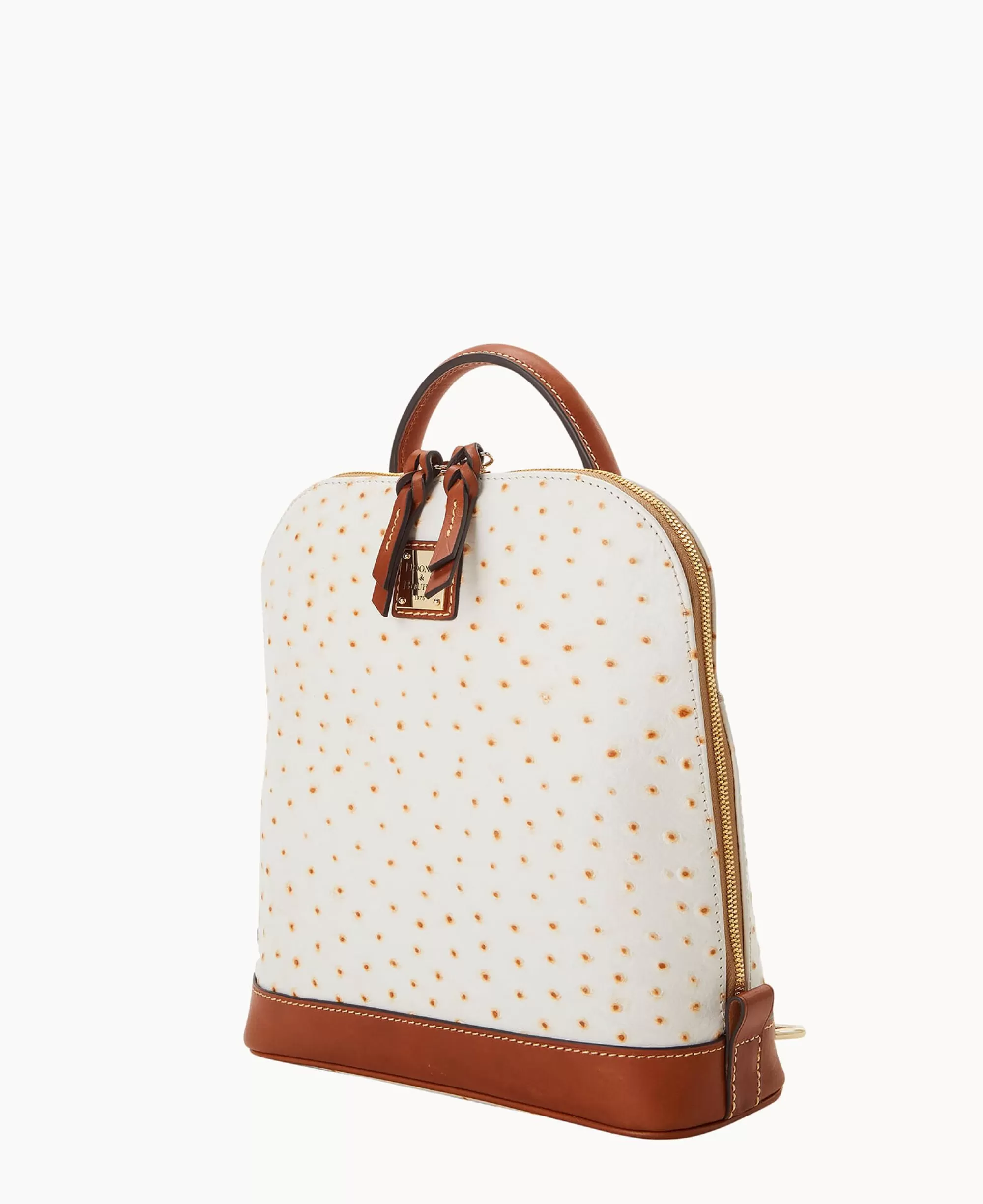 Dooney & Bourke Ready For the Getaway | Exotic Leather^Ostrich Pod Backpack