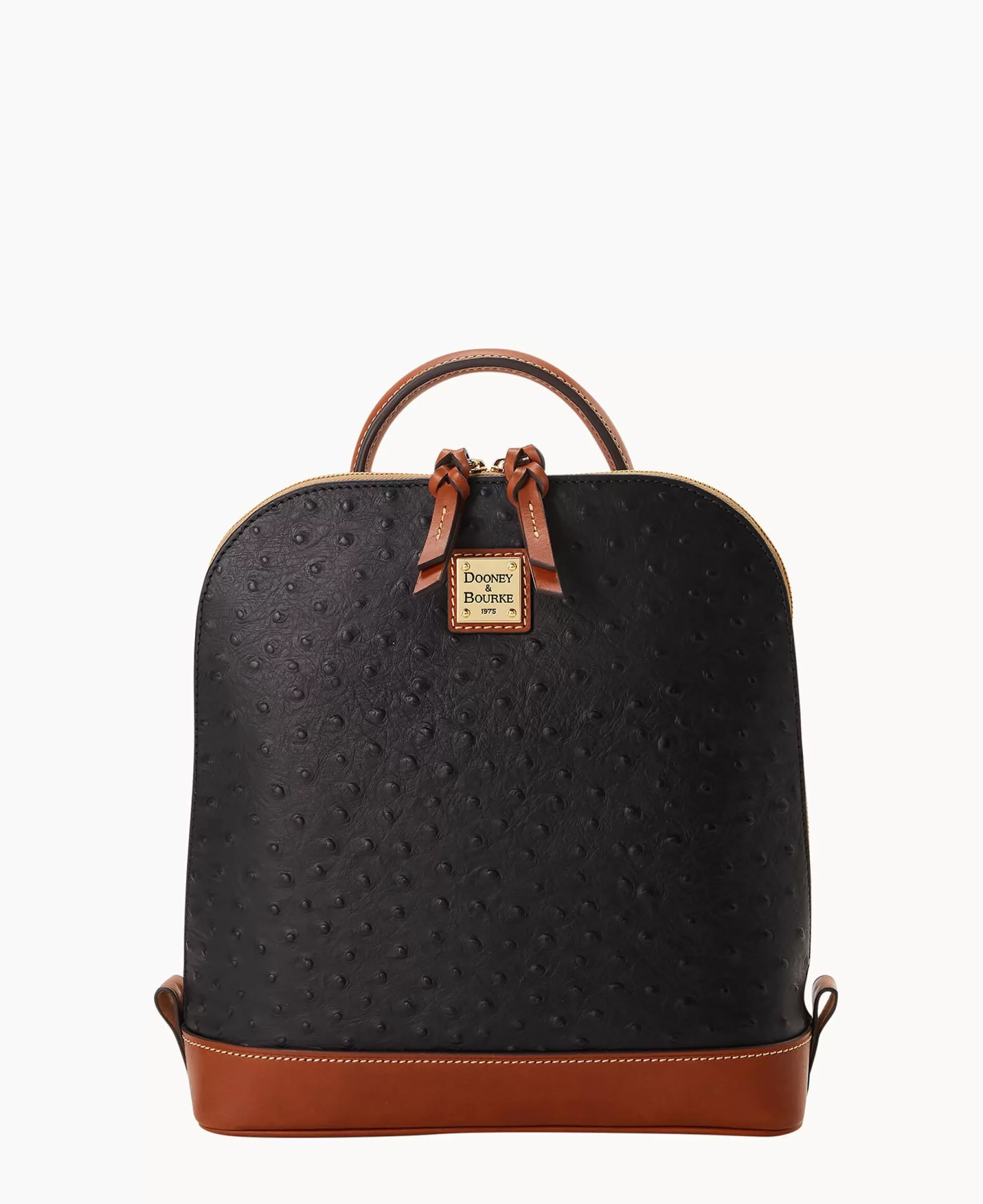 Dooney & Bourke Ready For the Getaway | Exotic Leather^Ostrich Pod Backpack