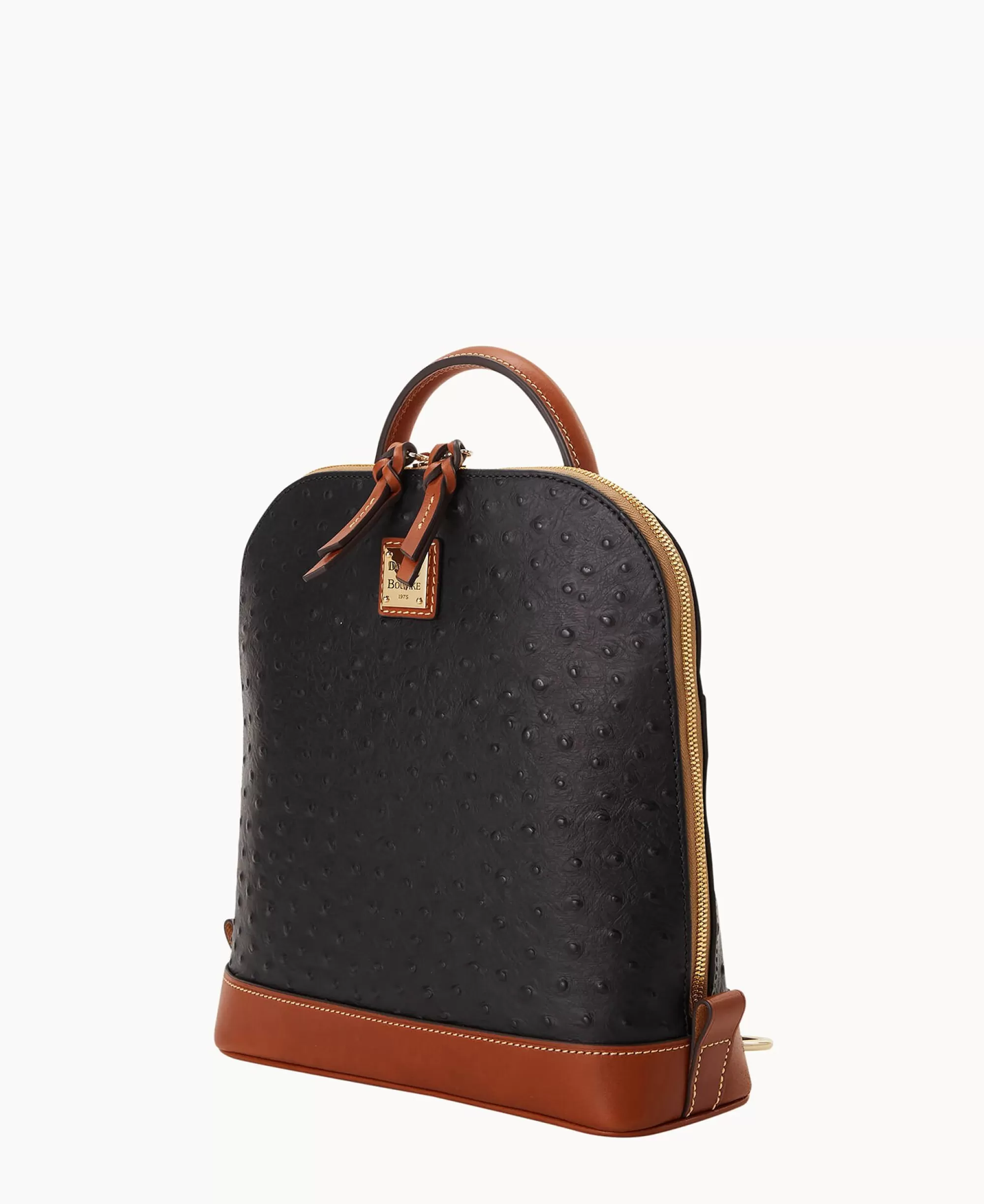 Dooney & Bourke Ready For the Getaway | Exotic Leather^Ostrich Pod Backpack