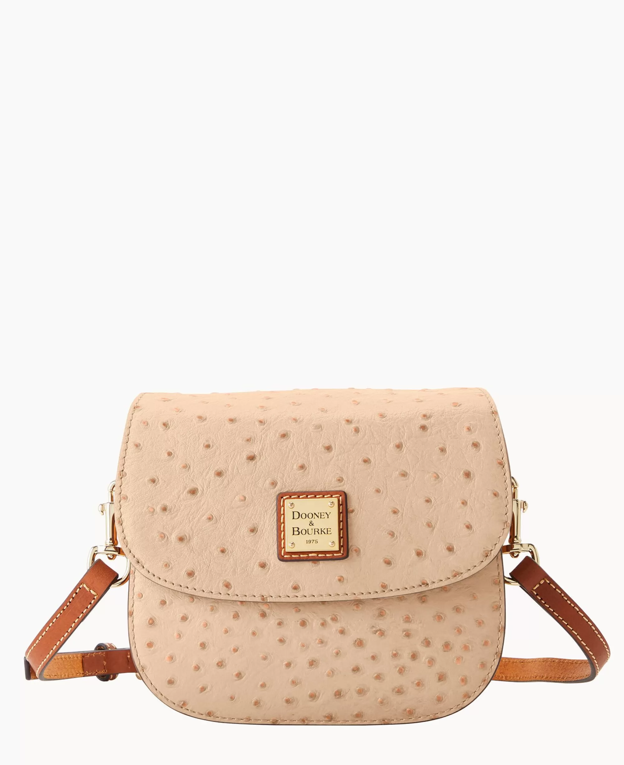 Dooney & Bourke Exotic Leather | Mini Bags^Ostrich Saddle Bag