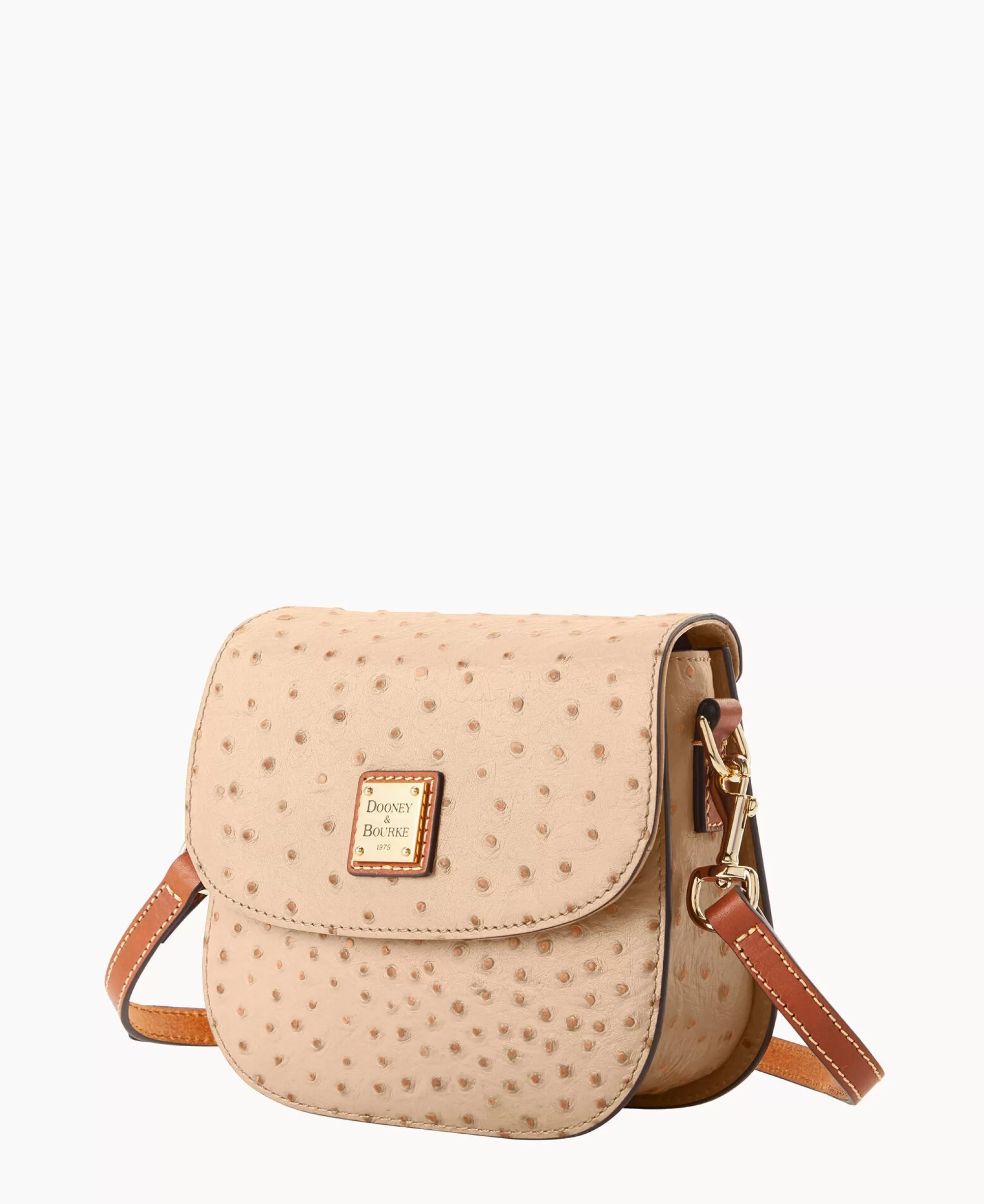 Dooney & Bourke Exotic Leather | Mini Bags^Ostrich Saddle Bag