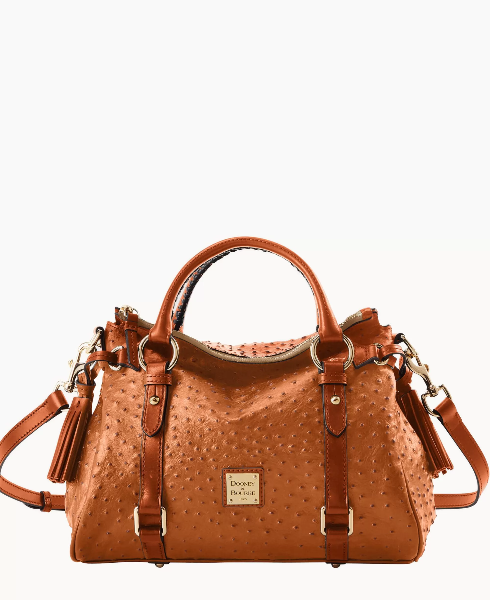 Dooney & Bourke Exotic Leather | Shoulder Bags^Ostrich Satchel