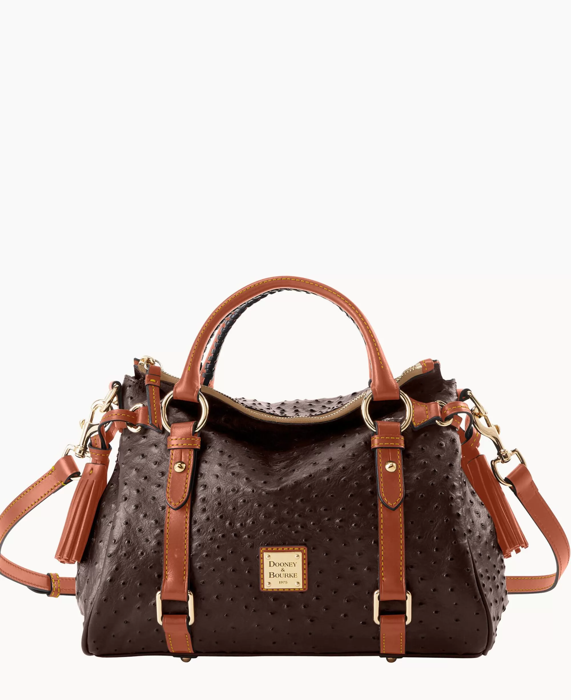 Dooney & Bourke Exotic Leather | Shoulder Bags^Ostrich Satchel