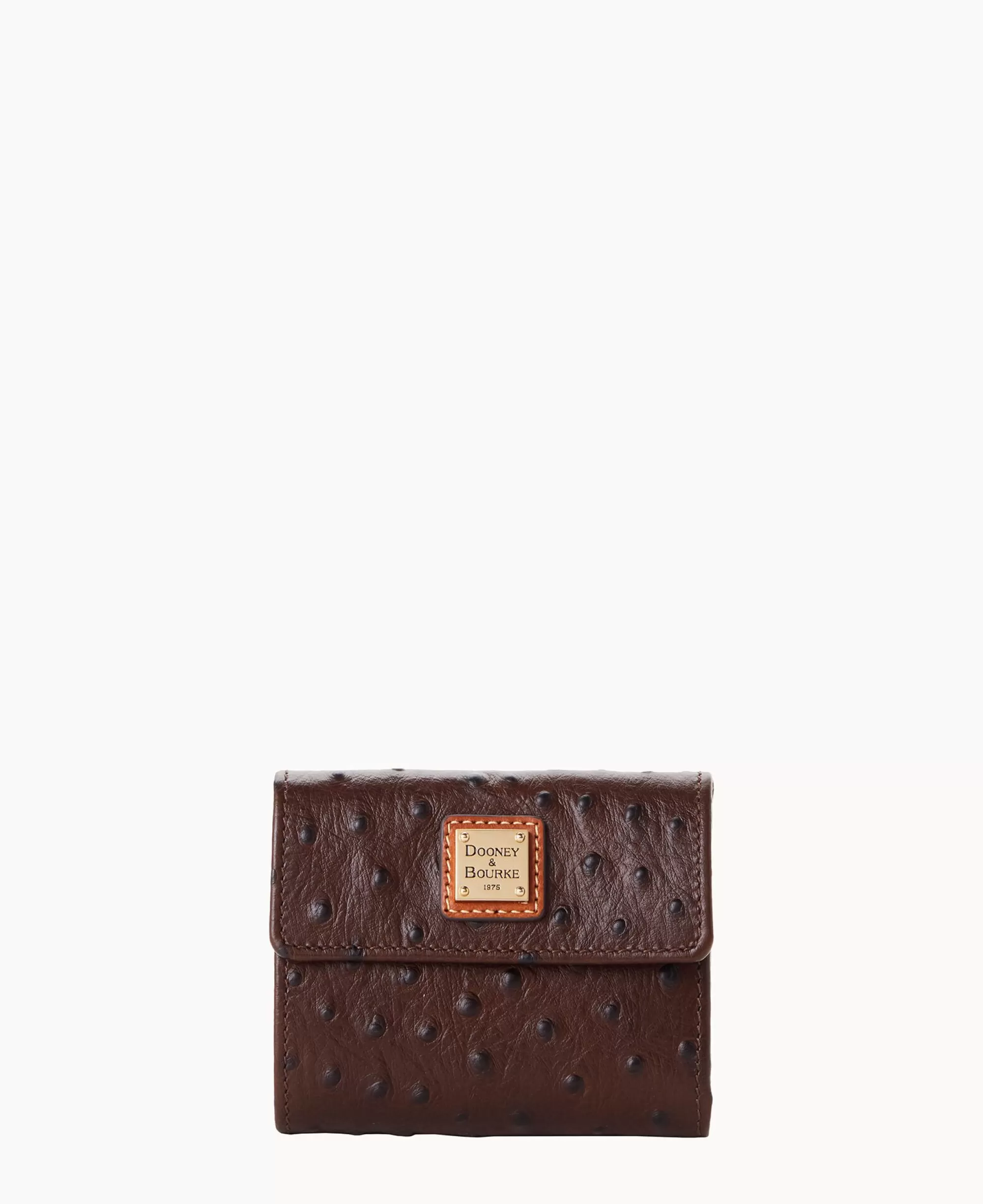 Dooney & Bourke Grab and Go | Wallets^Ostrich Small Flap Credit Card Wallet