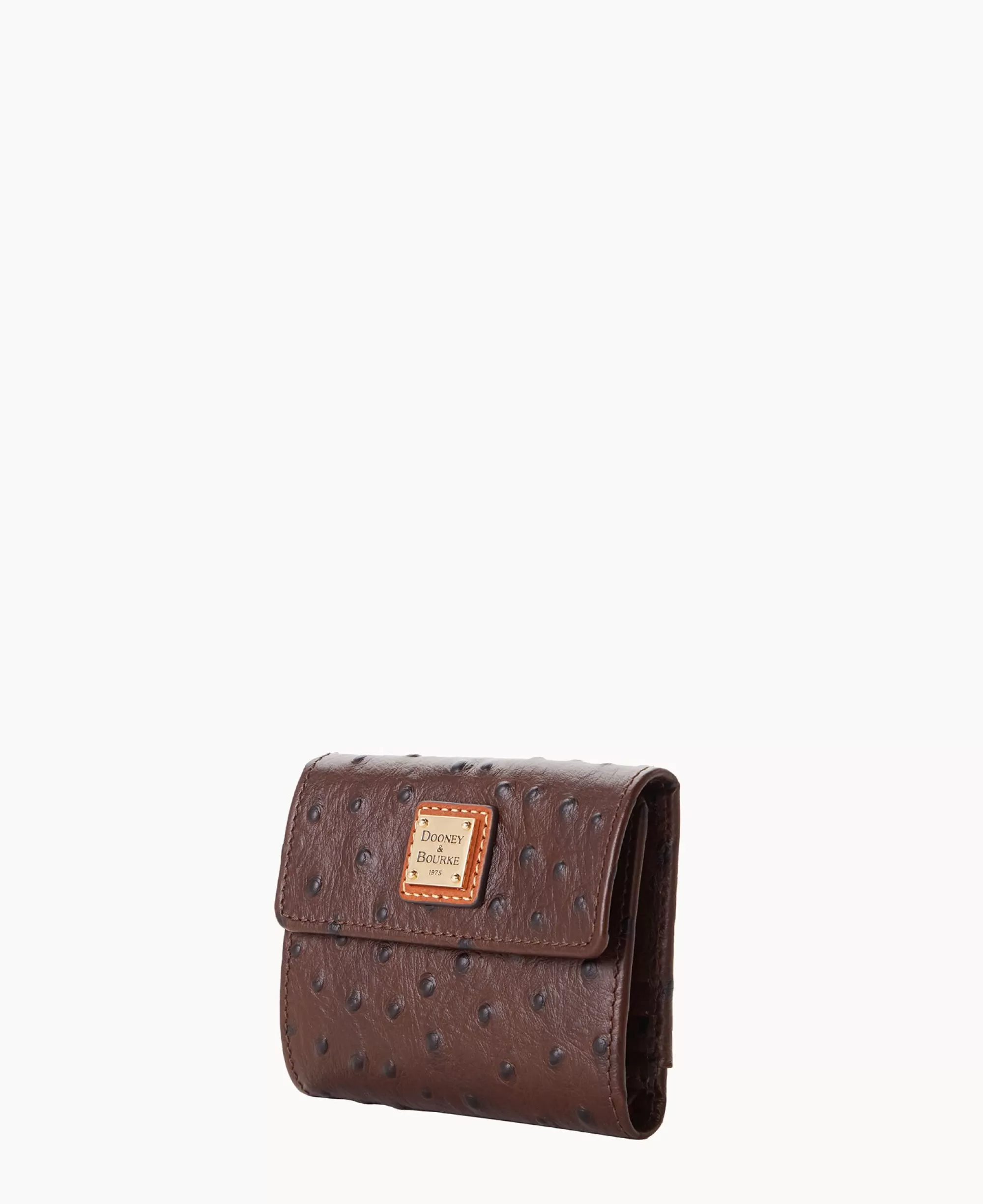 Dooney & Bourke Grab and Go | Wallets^Ostrich Small Flap Credit Card Wallet