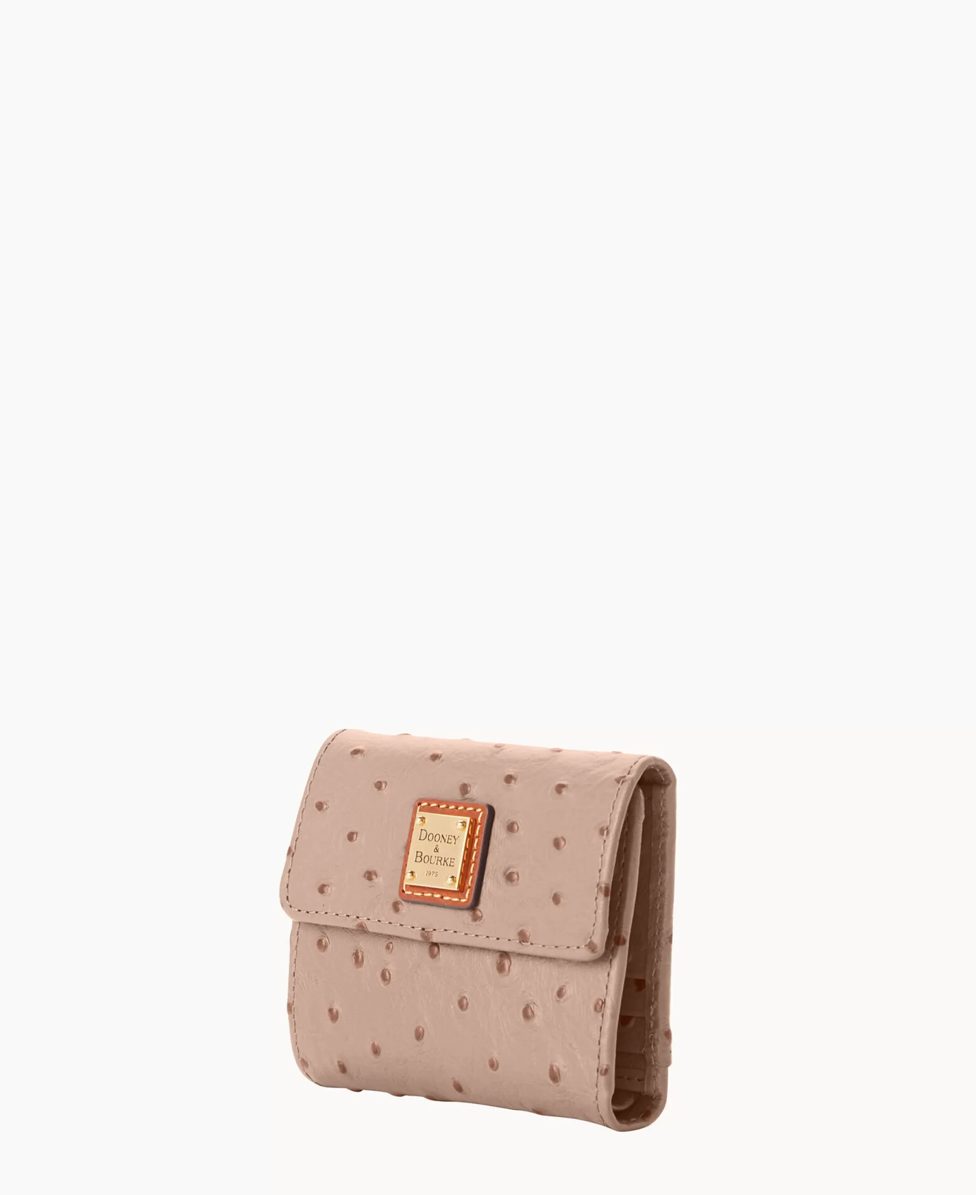 Dooney & Bourke Grab and Go | Wallets^Ostrich Small Flap Credit Card Wallet