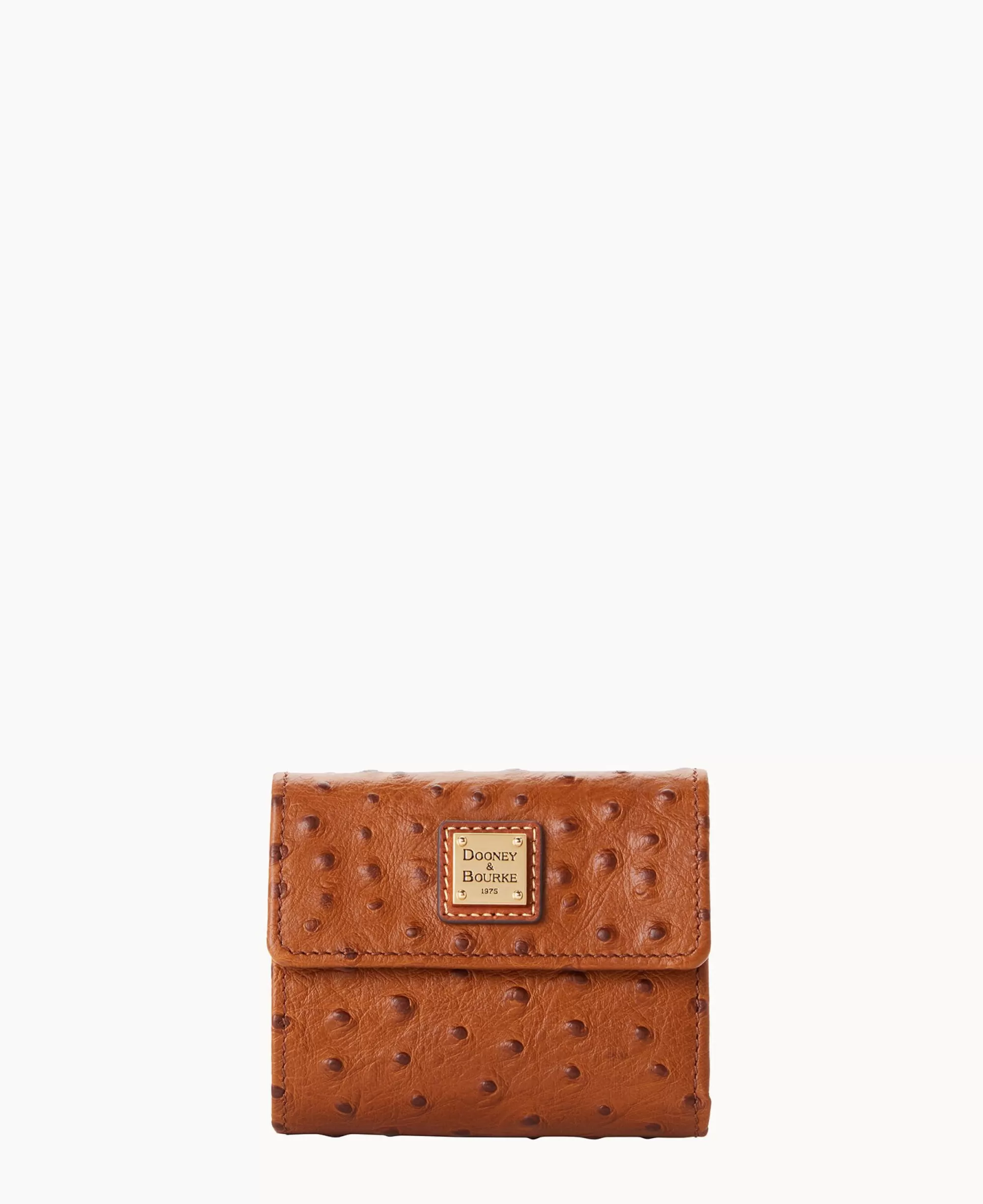 Dooney & Bourke Grab and Go | Wallets^Ostrich Small Flap Credit Card Wallet