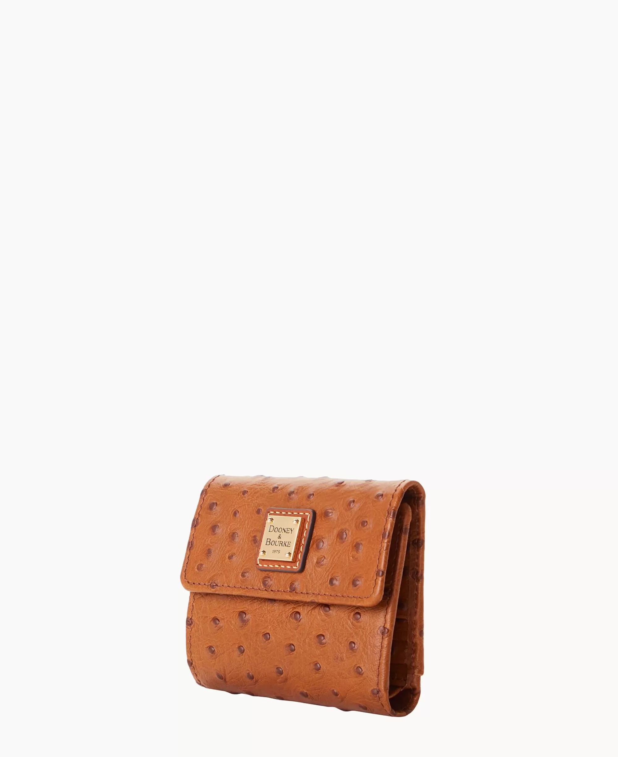 Dooney & Bourke Grab and Go | Wallets^Ostrich Small Flap Credit Card Wallet