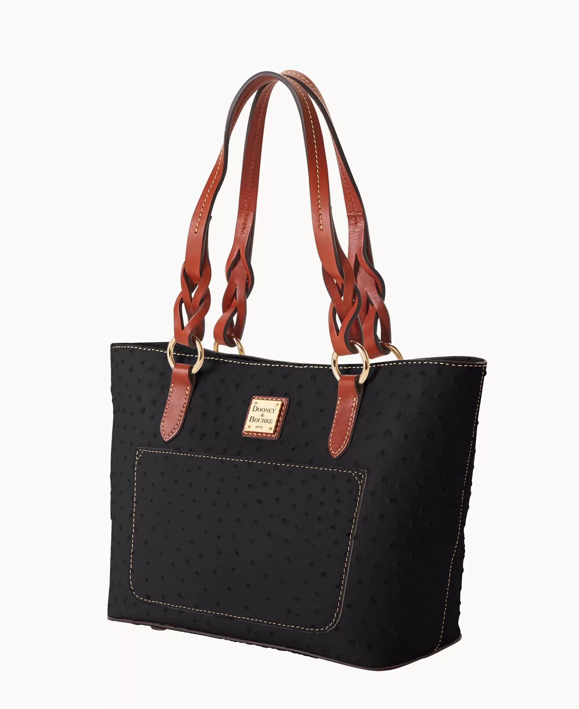 Dooney & Bourke Exotic Leather | Mini Bags^Ostrich Small Gretchen Tote