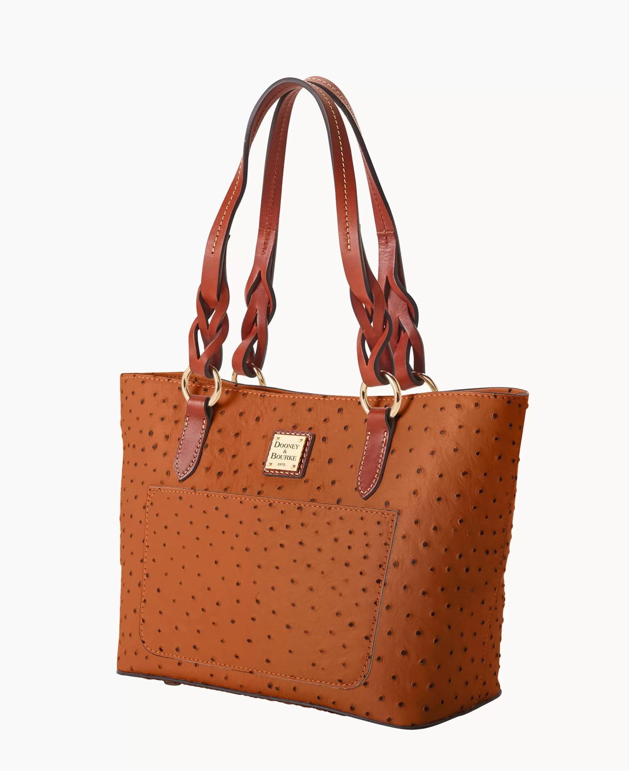 Dooney & Bourke Exotic Leather | Mini Bags^Ostrich Small Gretchen Tote