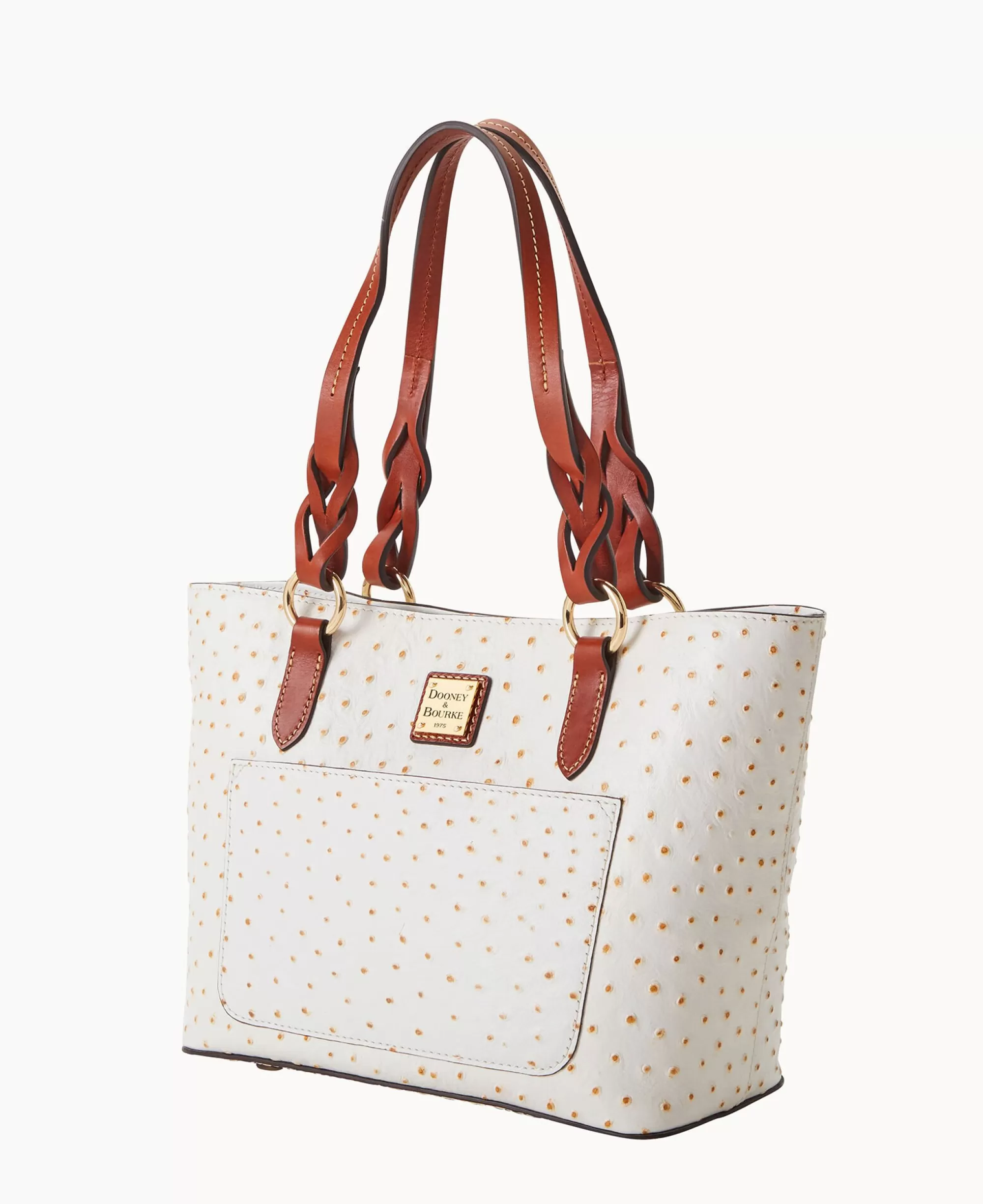 Dooney & Bourke Exotic Leather | Mini Bags^Ostrich Small Gretchen Tote