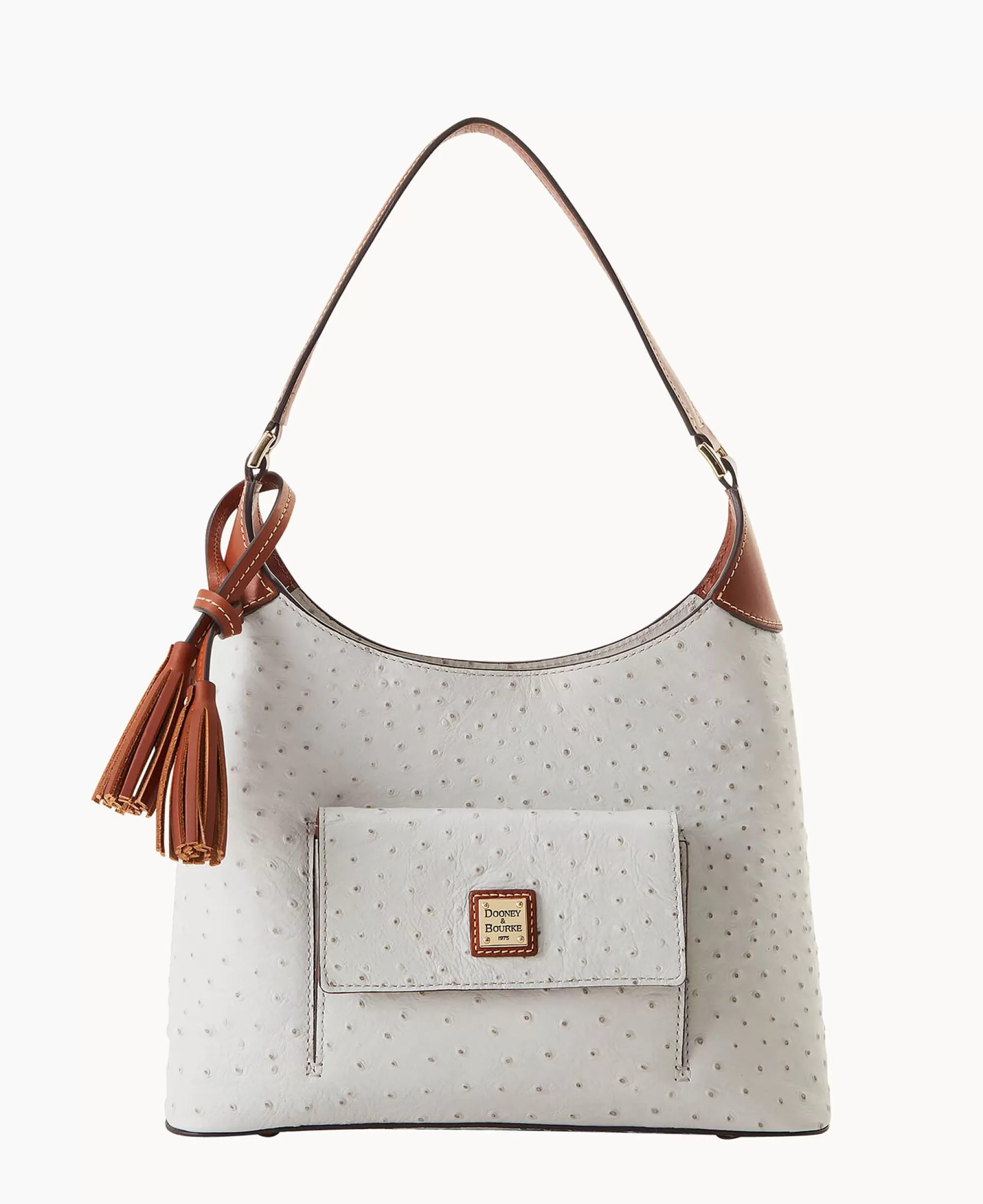 Dooney & Bourke Exotic Leather | Mini Bags^Ostrich Small Hobo