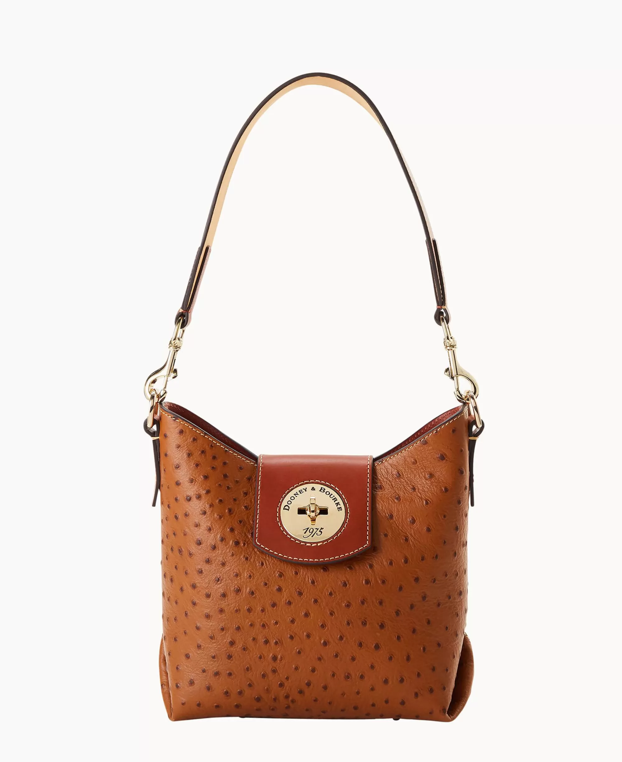 Dooney & Bourke The Ostrich Turnlock Collection | Picnic in the Park^Ostrich Turnlock Sac 22