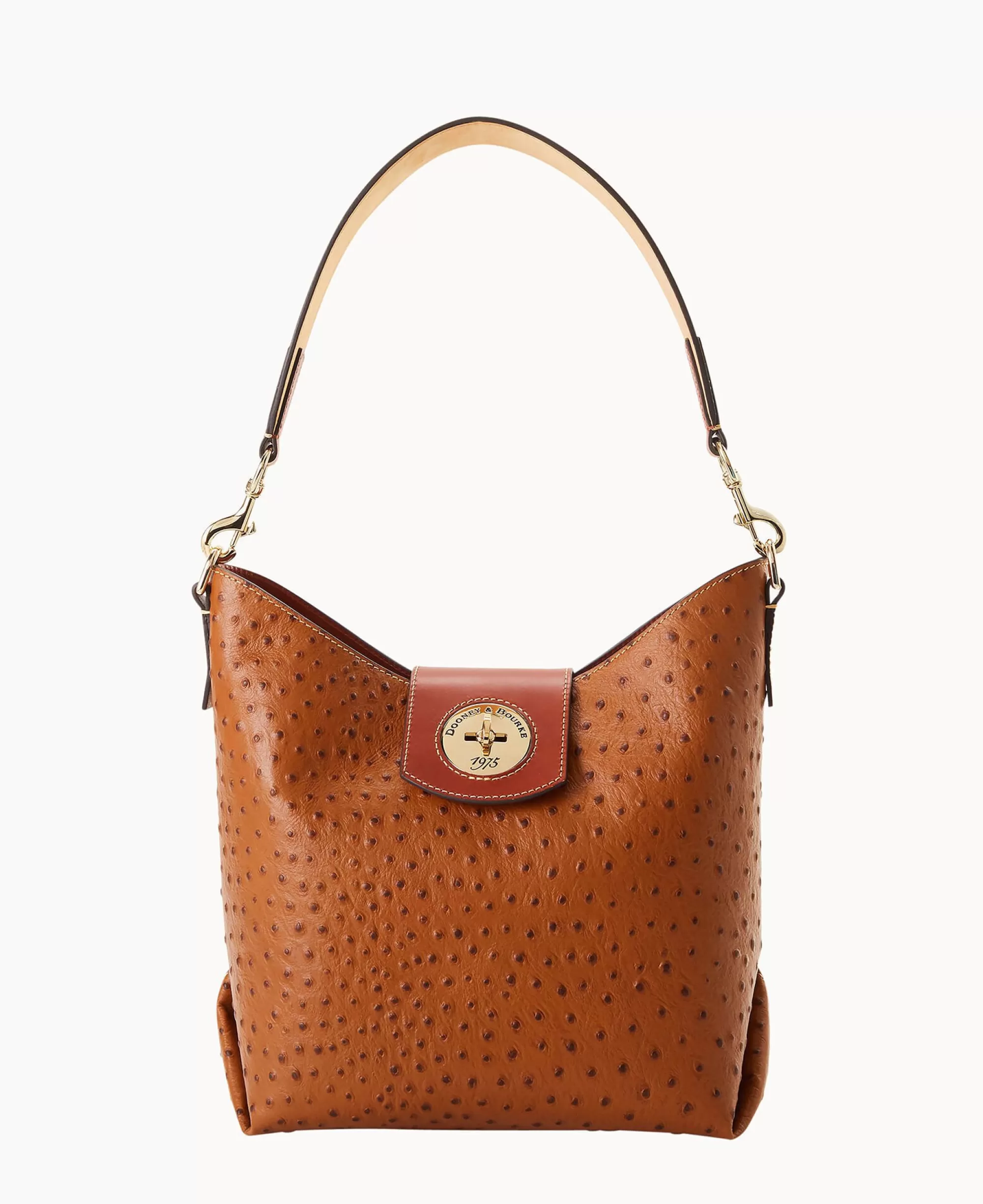 Dooney & Bourke The Ostrich Turnlock Collection | Picnic in the Park^Ostrich Turnlock Sac 30