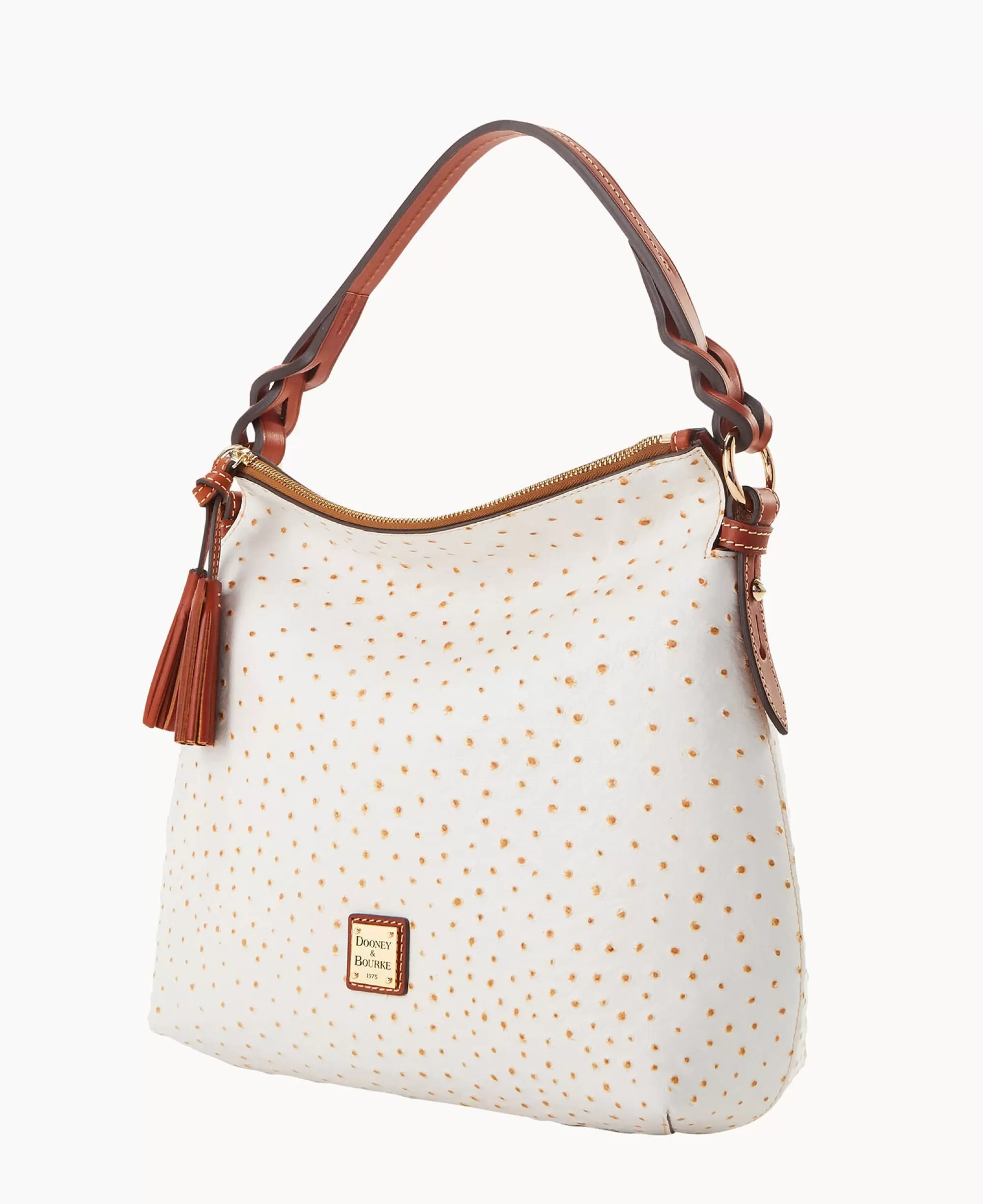 Dooney & Bourke Exotic Leather | Shoulder Bags^Ostrich Twist Strap Hobo