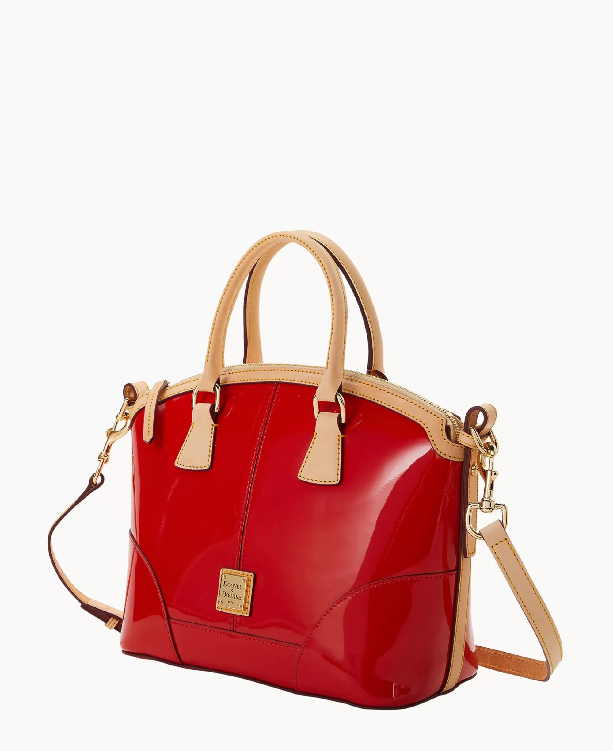 Dooney & Bourke Smooth Leather | Shoulder Bags^Patent Domed Satchel