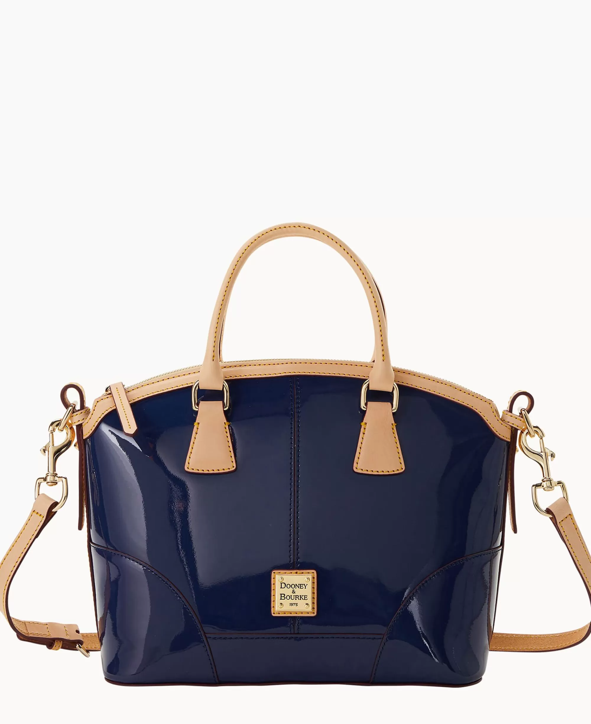 Dooney & Bourke Smooth Leather | Shoulder Bags^Patent Domed Satchel