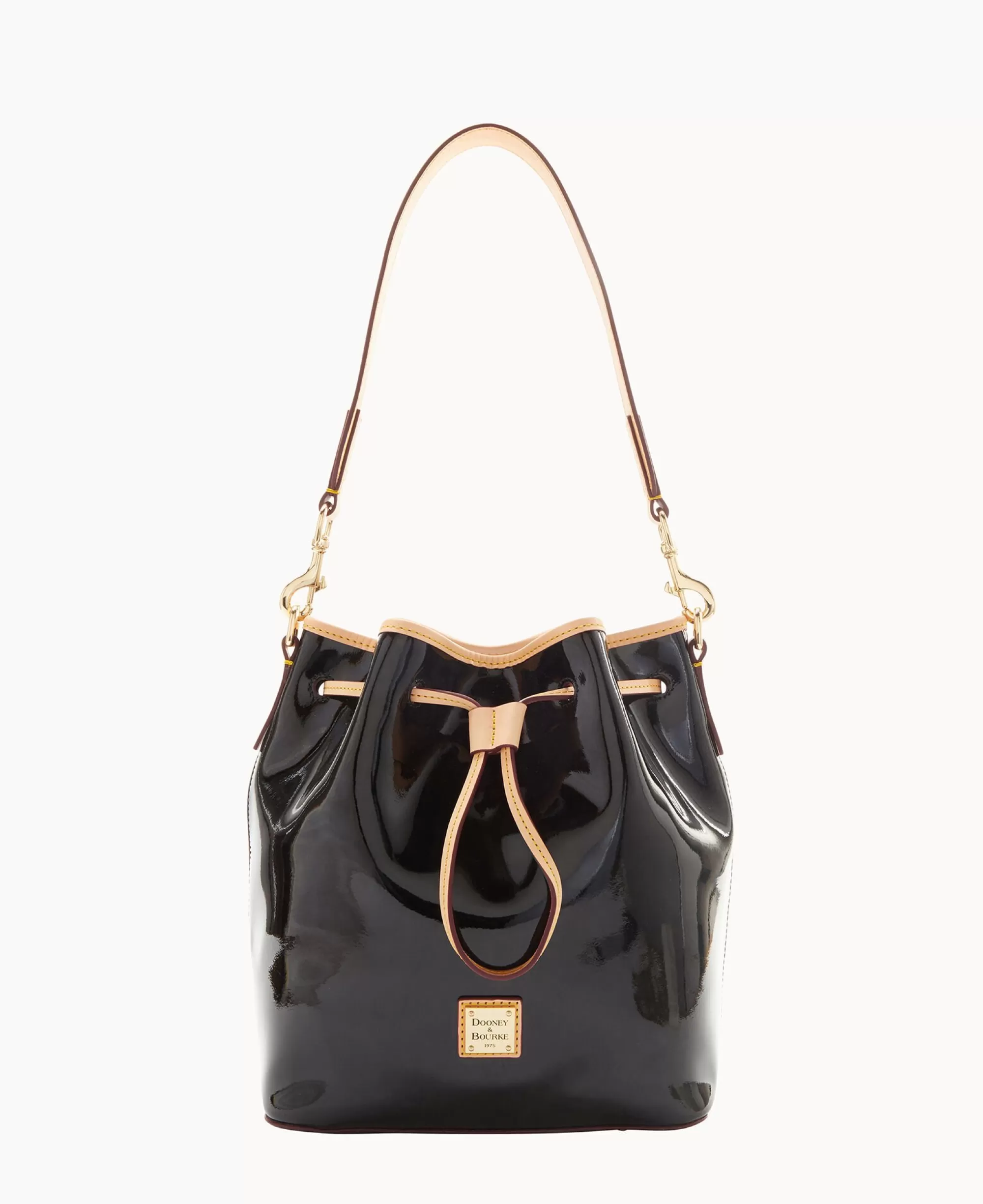 Dooney & Bourke Smooth Leather | Shoulder Bags^Patent Drawstring