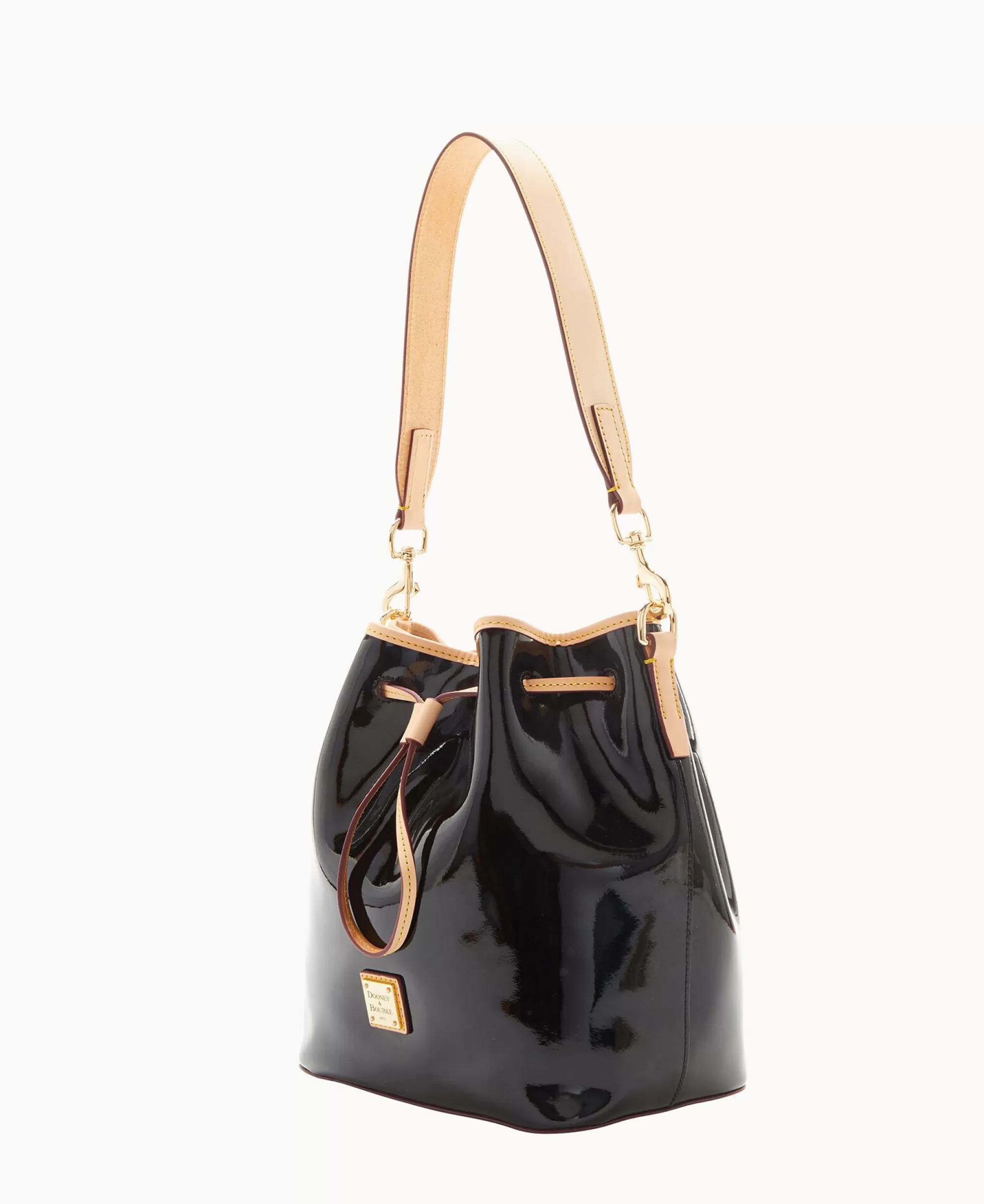 Dooney & Bourke Smooth Leather | Shoulder Bags^Patent Drawstring