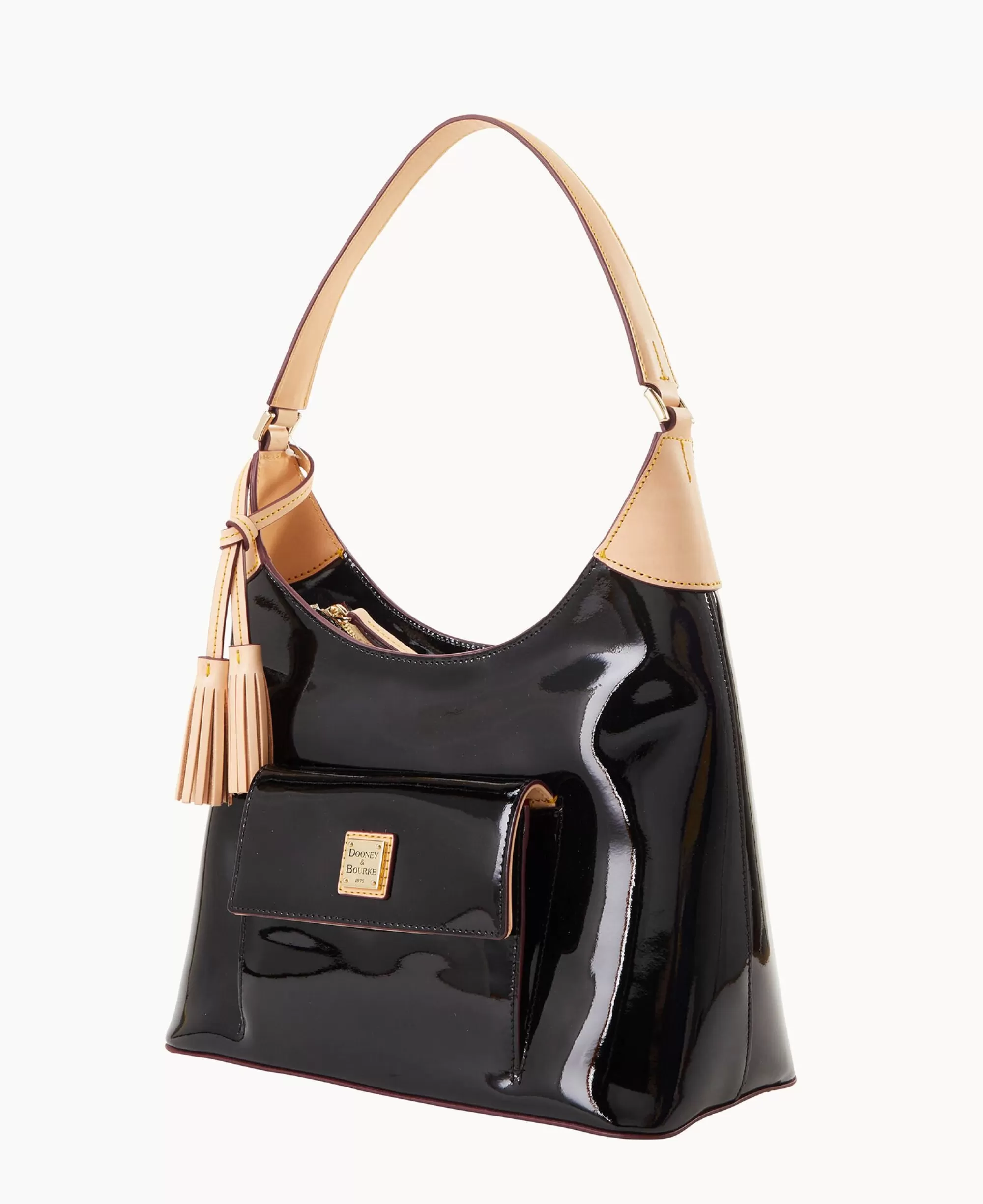 Dooney & Bourke Smooth Leather | Shoulder Bags^Patent Hobo