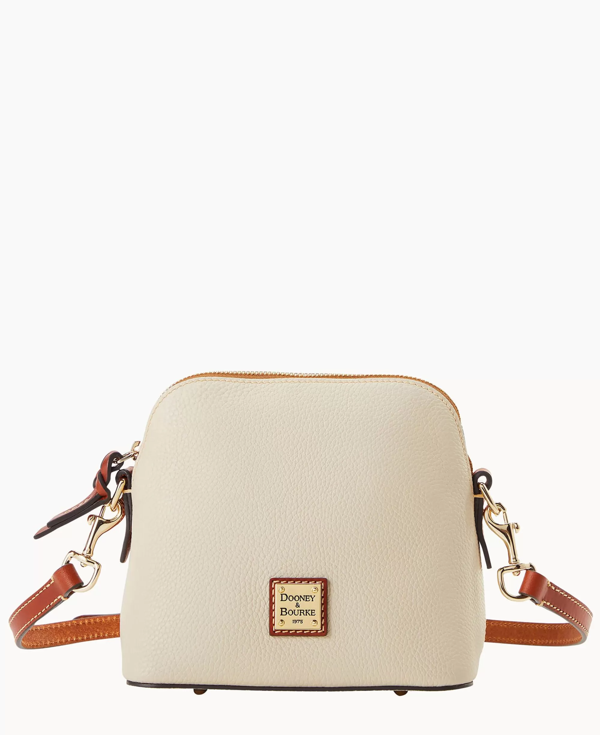 Dooney & Bourke The Pebble Grain Collection | Pebbled Leather^Pebble Grain Domed Crossbody