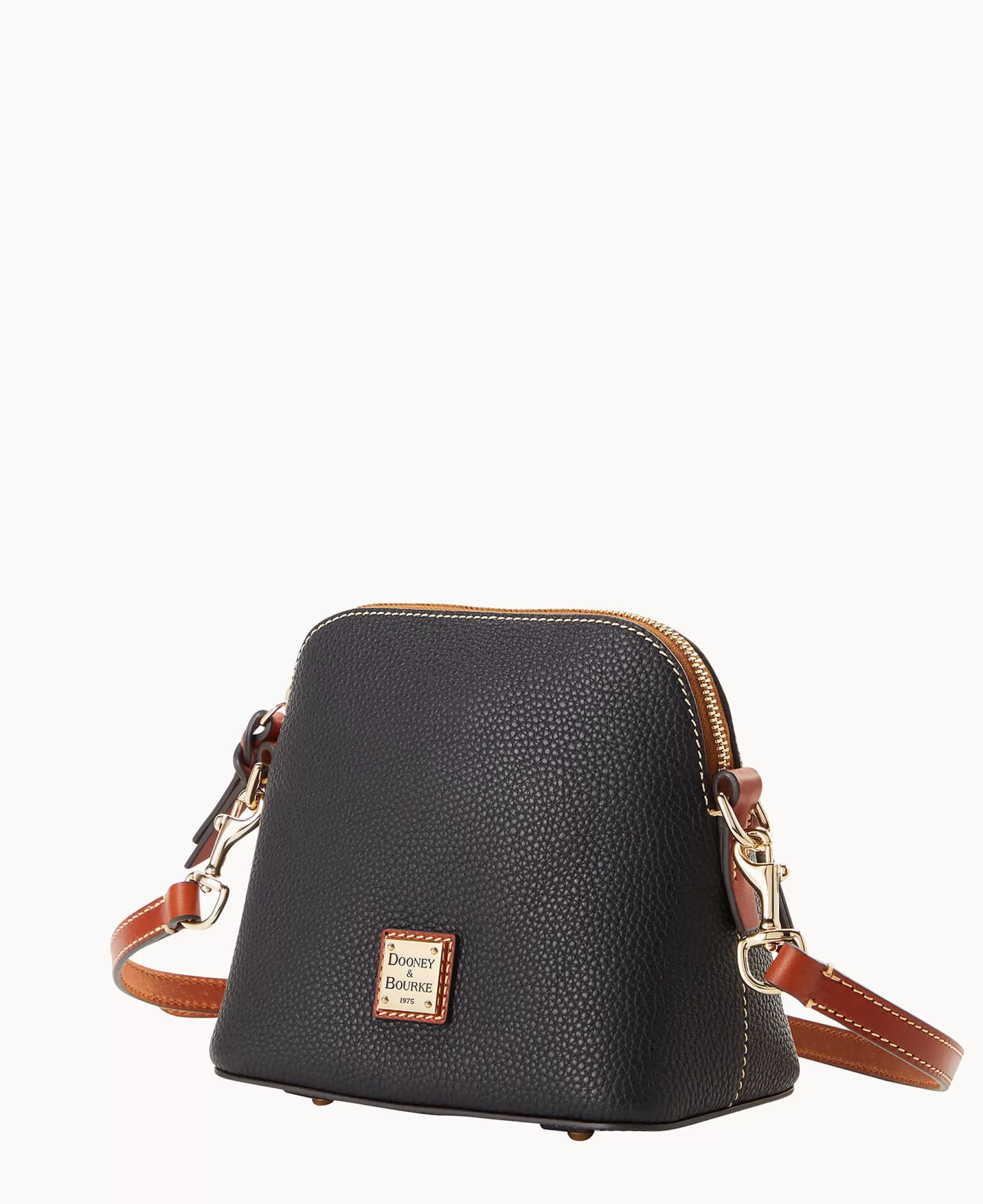 Dooney & Bourke The Pebble Grain Collection | Pebbled Leather^Pebble Grain Domed Crossbody