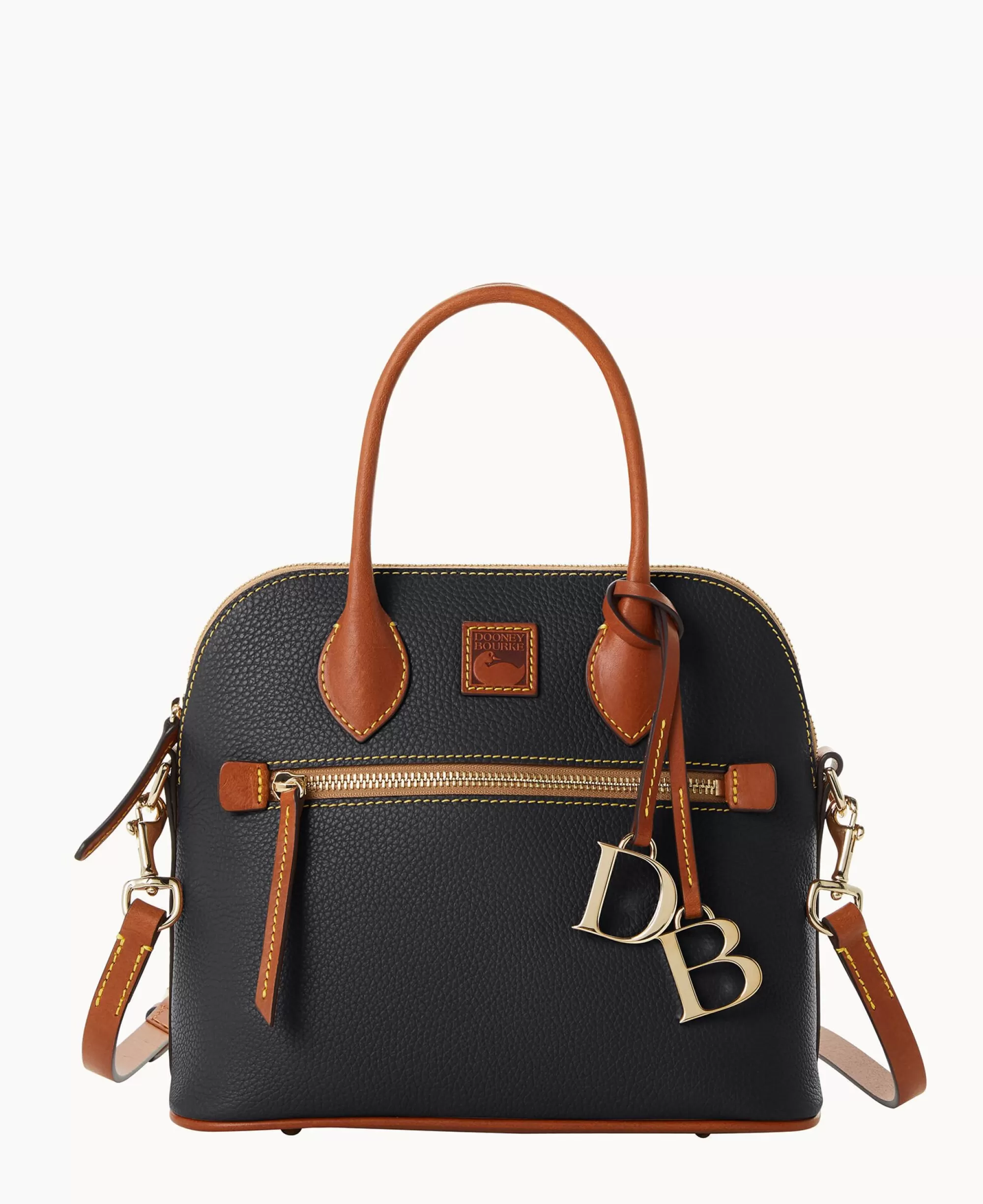 Dooney & Bourke The Pebble Grain Collection | Ready For the Getaway^Pebble Grain Domed Satchel