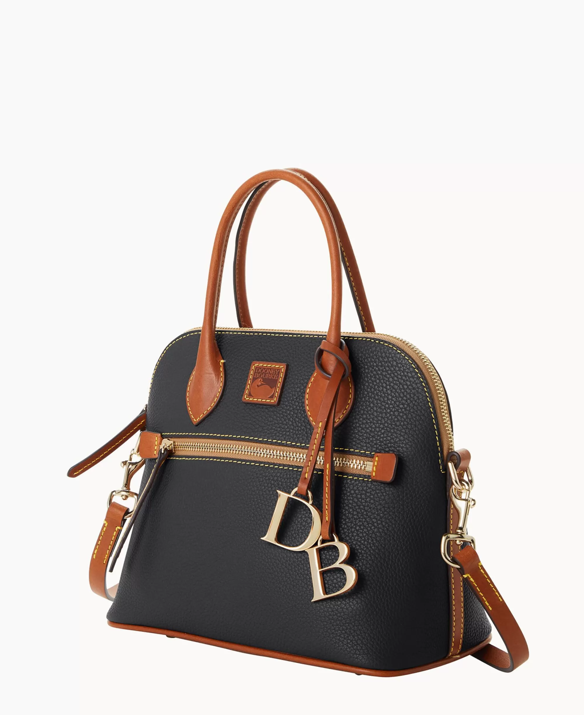 Dooney & Bourke The Pebble Grain Collection | Ready For the Getaway^Pebble Grain Domed Satchel