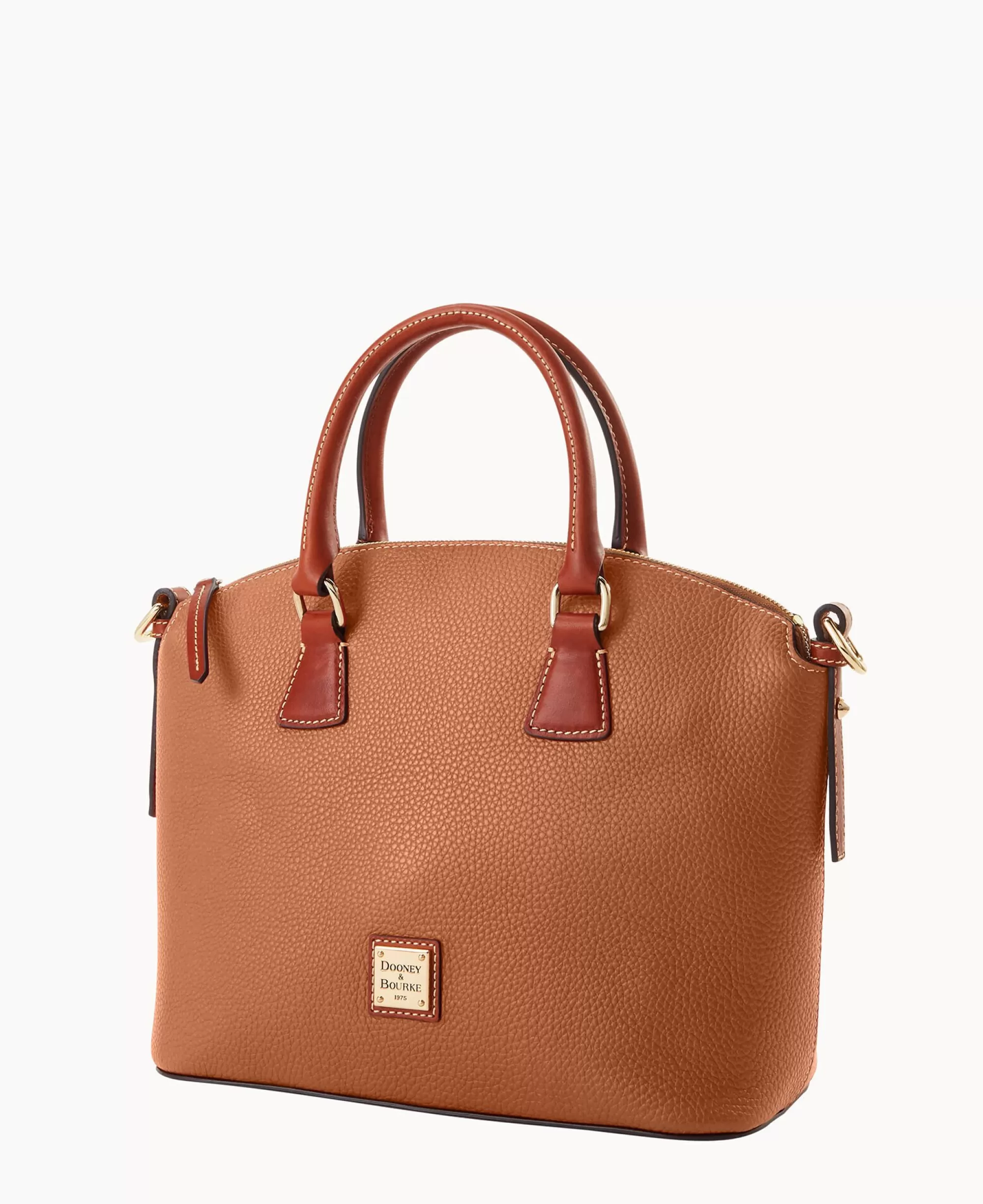 Dooney & Bourke The Pebble Grain Collection | Pebbled Leather^Pebble Grain Domed Satchel