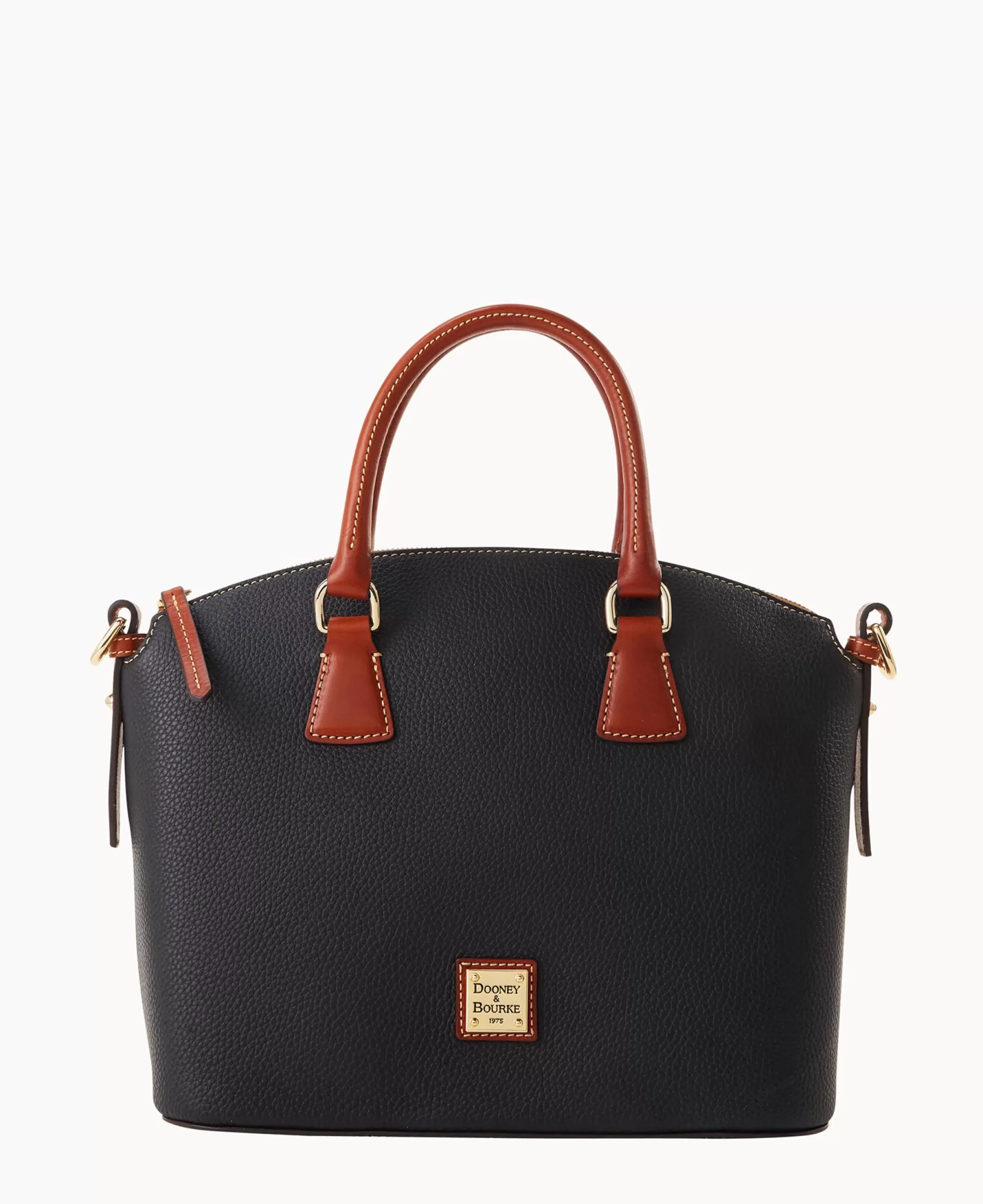 Dooney & Bourke The Pebble Grain Collection | Pebbled Leather^Pebble Grain Domed Satchel