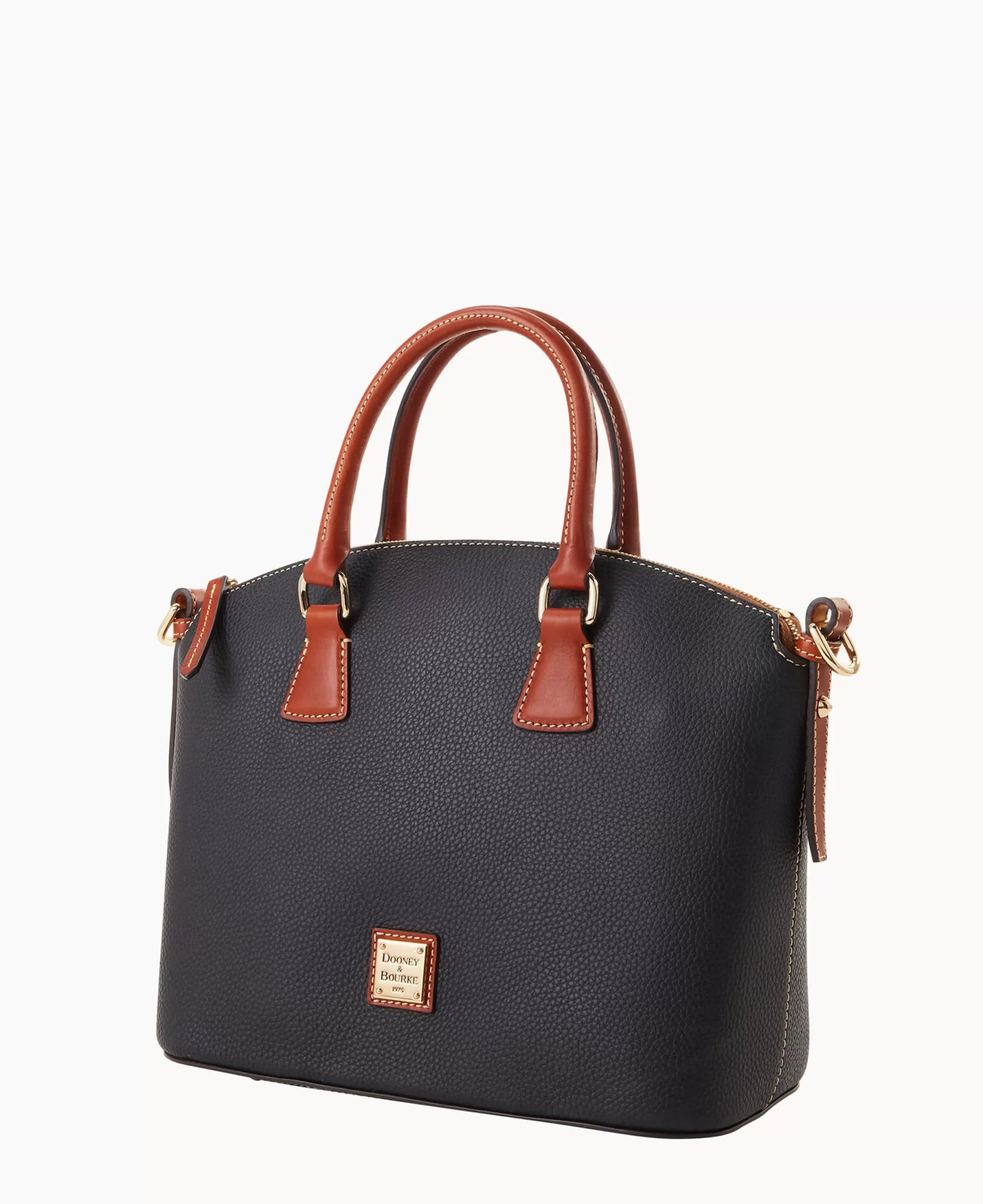 Dooney & Bourke The Pebble Grain Collection | Pebbled Leather^Pebble Grain Domed Satchel