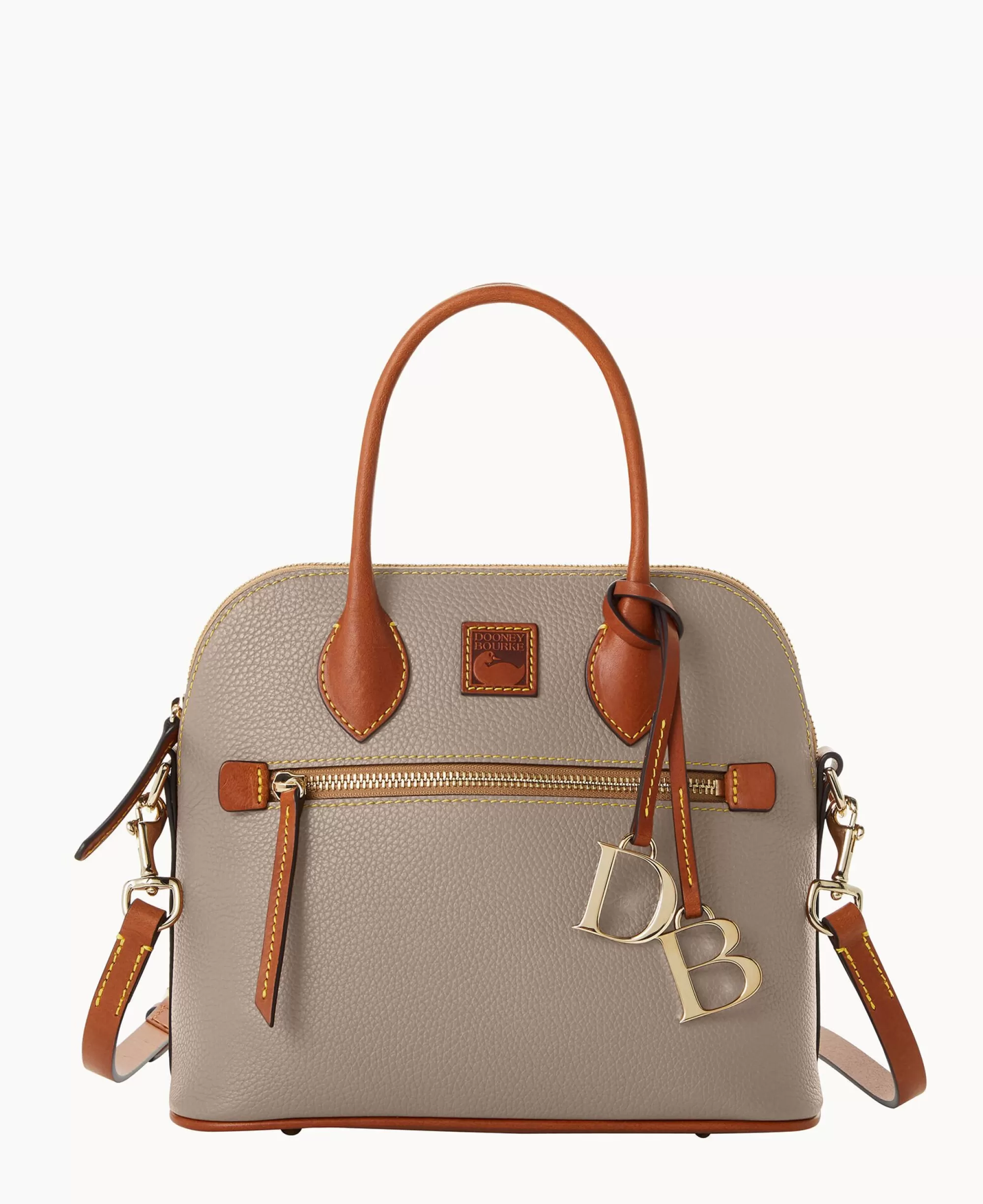 Dooney & Bourke The Pebble Grain Collection | Ready For the Getaway^Pebble Grain Domed Satchel