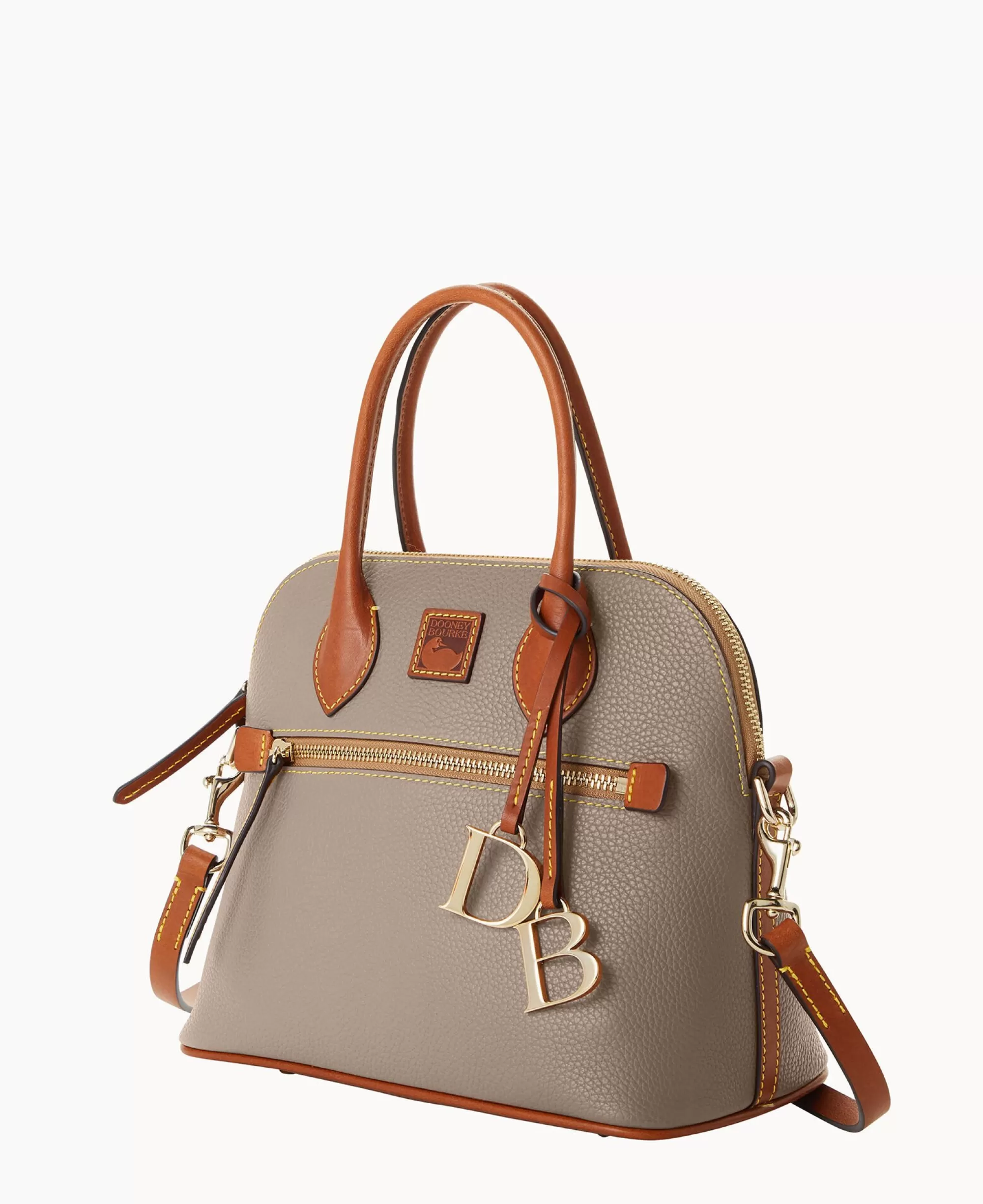 Dooney & Bourke The Pebble Grain Collection | Ready For the Getaway^Pebble Grain Domed Satchel