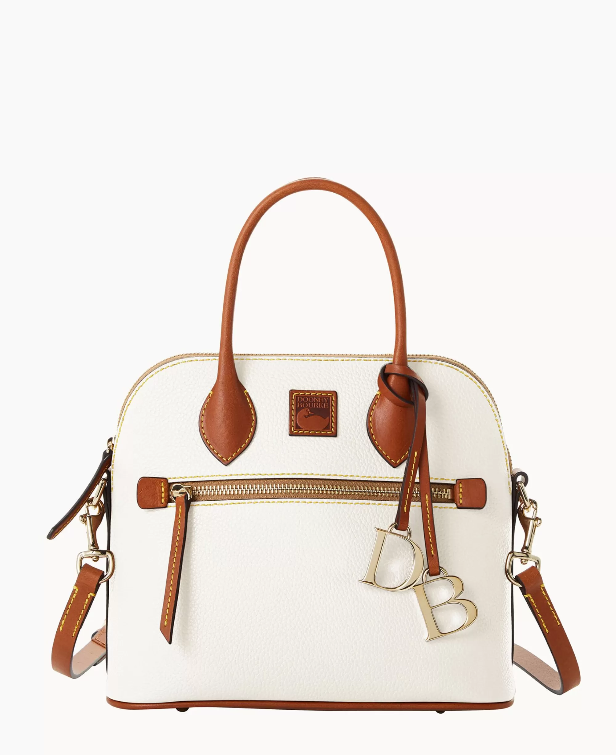 Dooney & Bourke The Pebble Grain Collection | Ready For the Getaway^Pebble Grain Domed Satchel