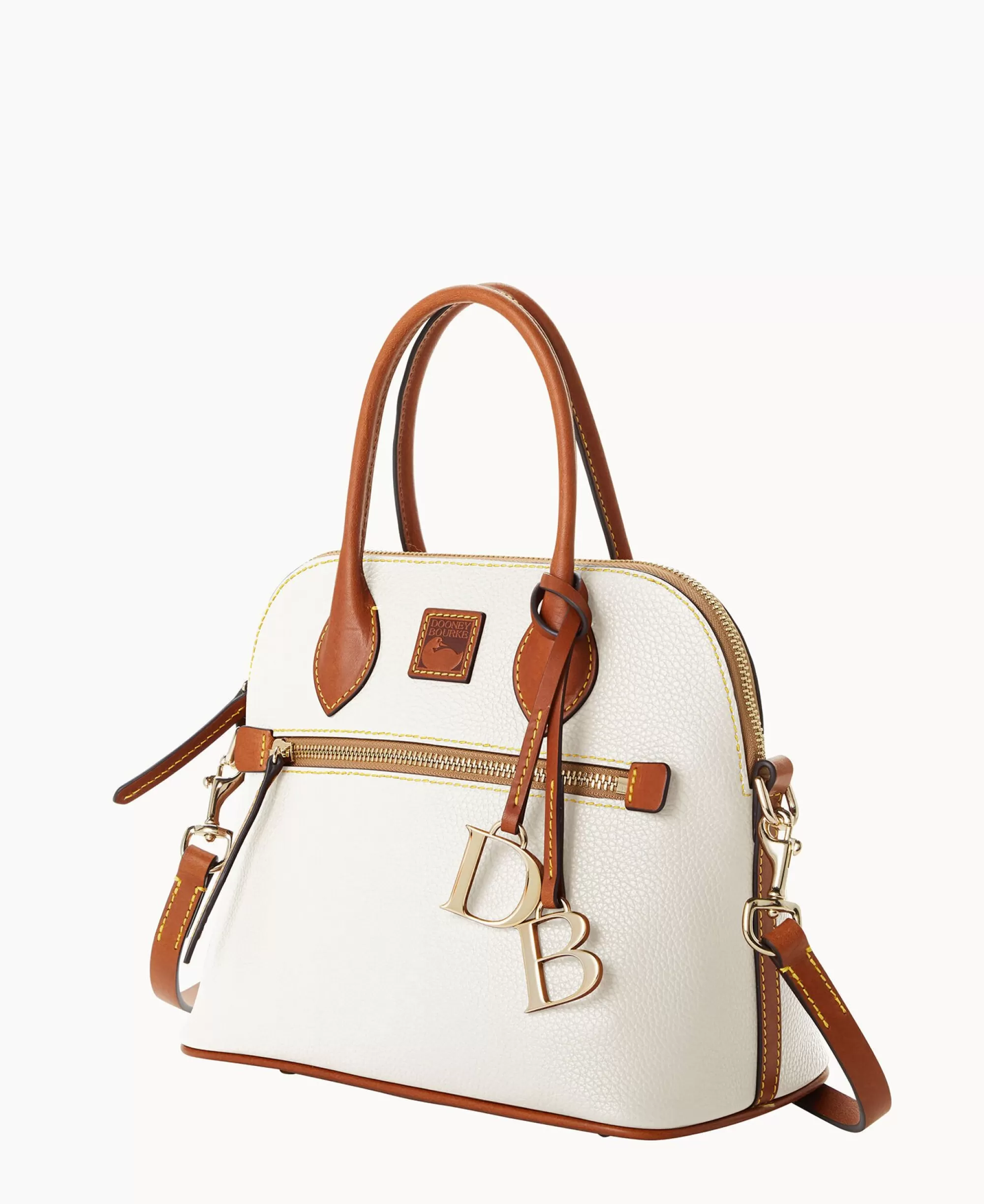 Dooney & Bourke The Pebble Grain Collection | Ready For the Getaway^Pebble Grain Domed Satchel