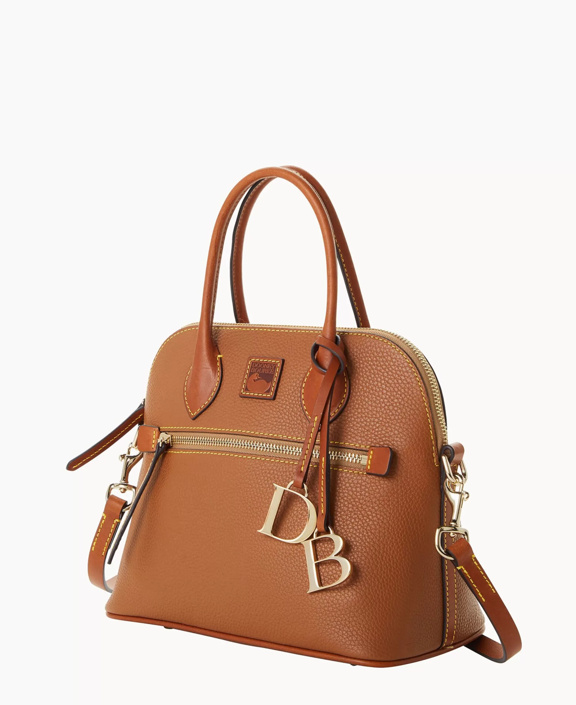 Dooney & Bourke The Pebble Grain Collection | Ready For the Getaway^Pebble Grain Domed Satchel