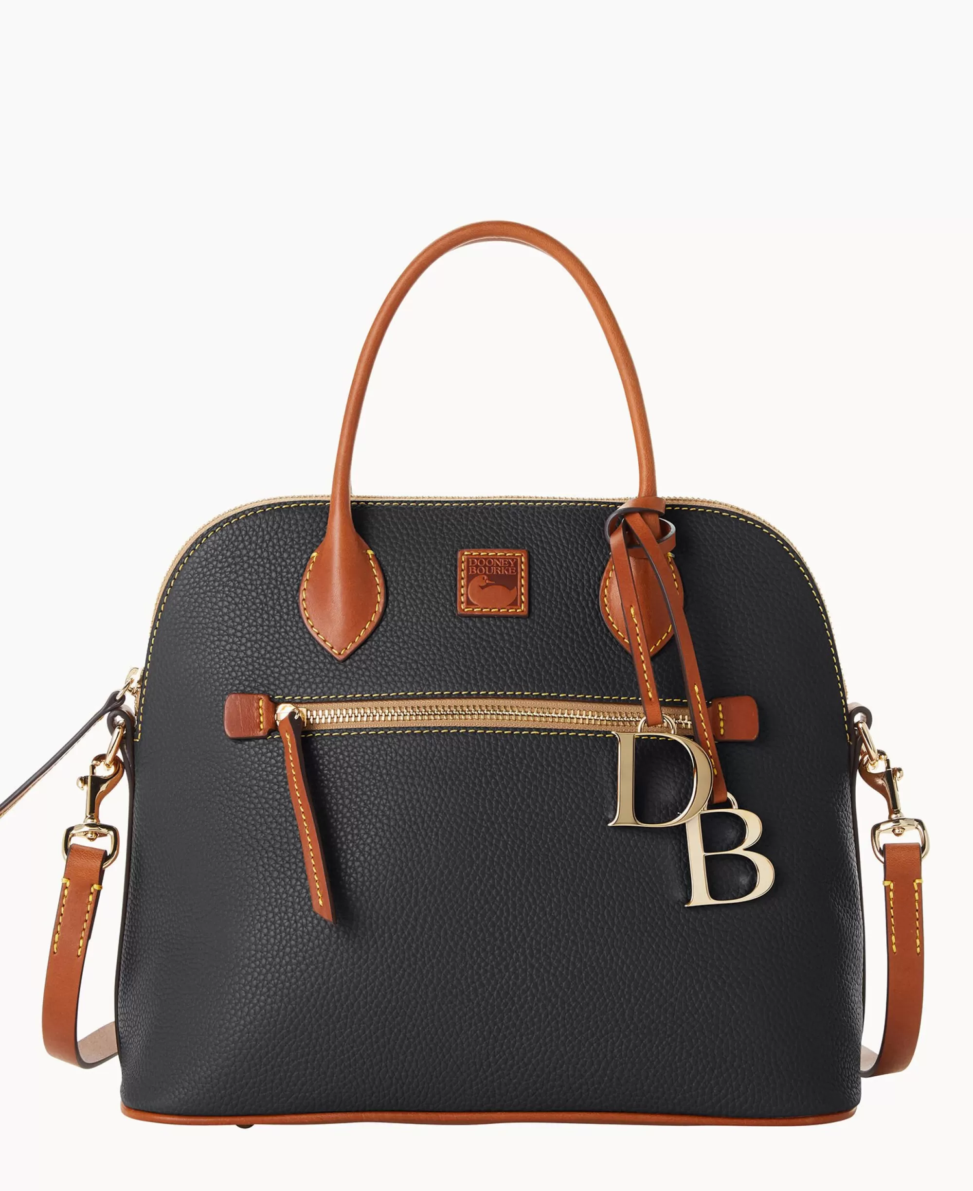 Dooney & Bourke The Pebble Grain Collection | Ready For the Getaway^Pebble Grain Large Domed Satchel