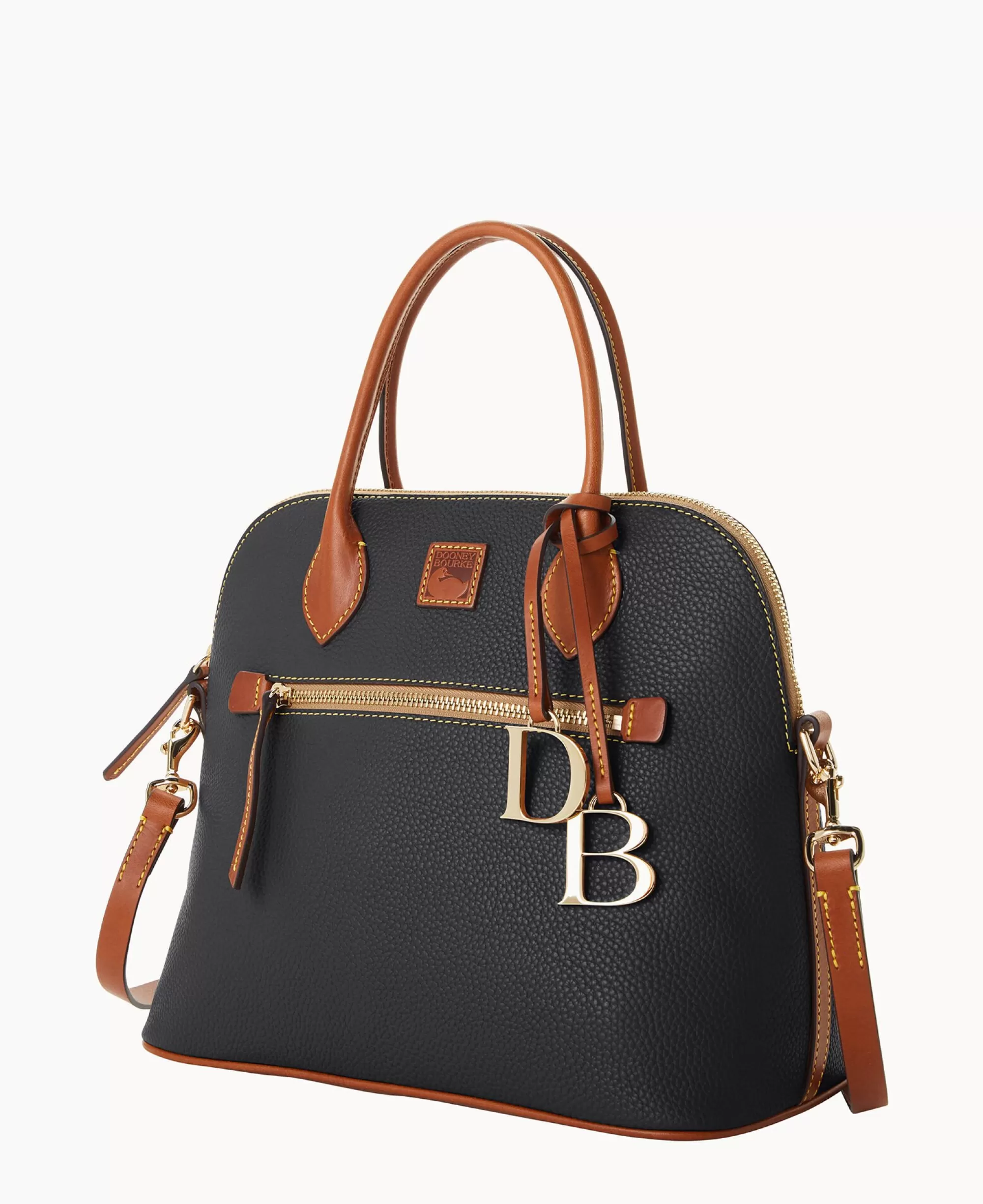 Dooney & Bourke The Pebble Grain Collection | Ready For the Getaway^Pebble Grain Large Domed Satchel