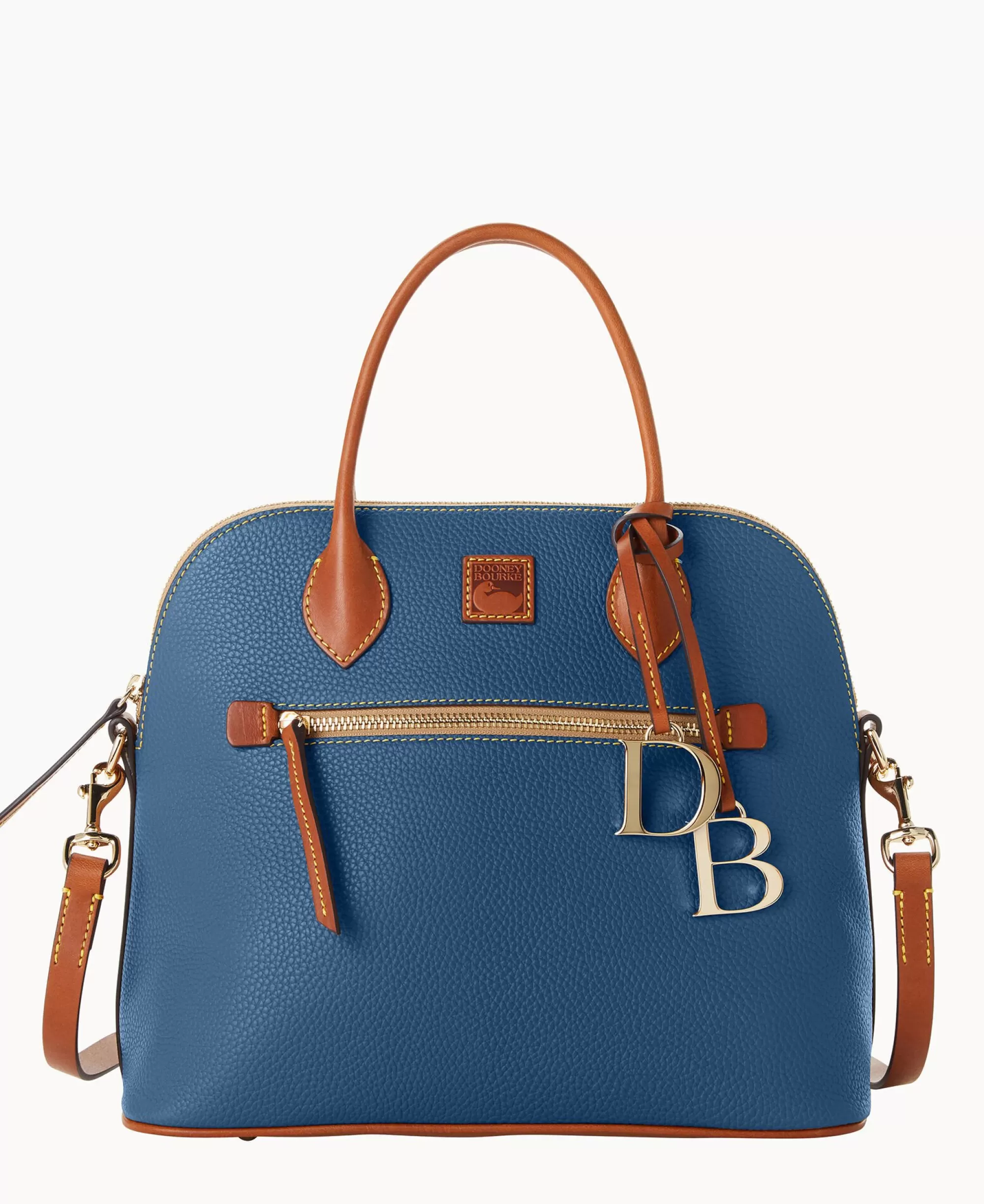 Dooney & Bourke The Pebble Grain Collection | Ready For the Getaway^Pebble Grain Large Domed Satchel