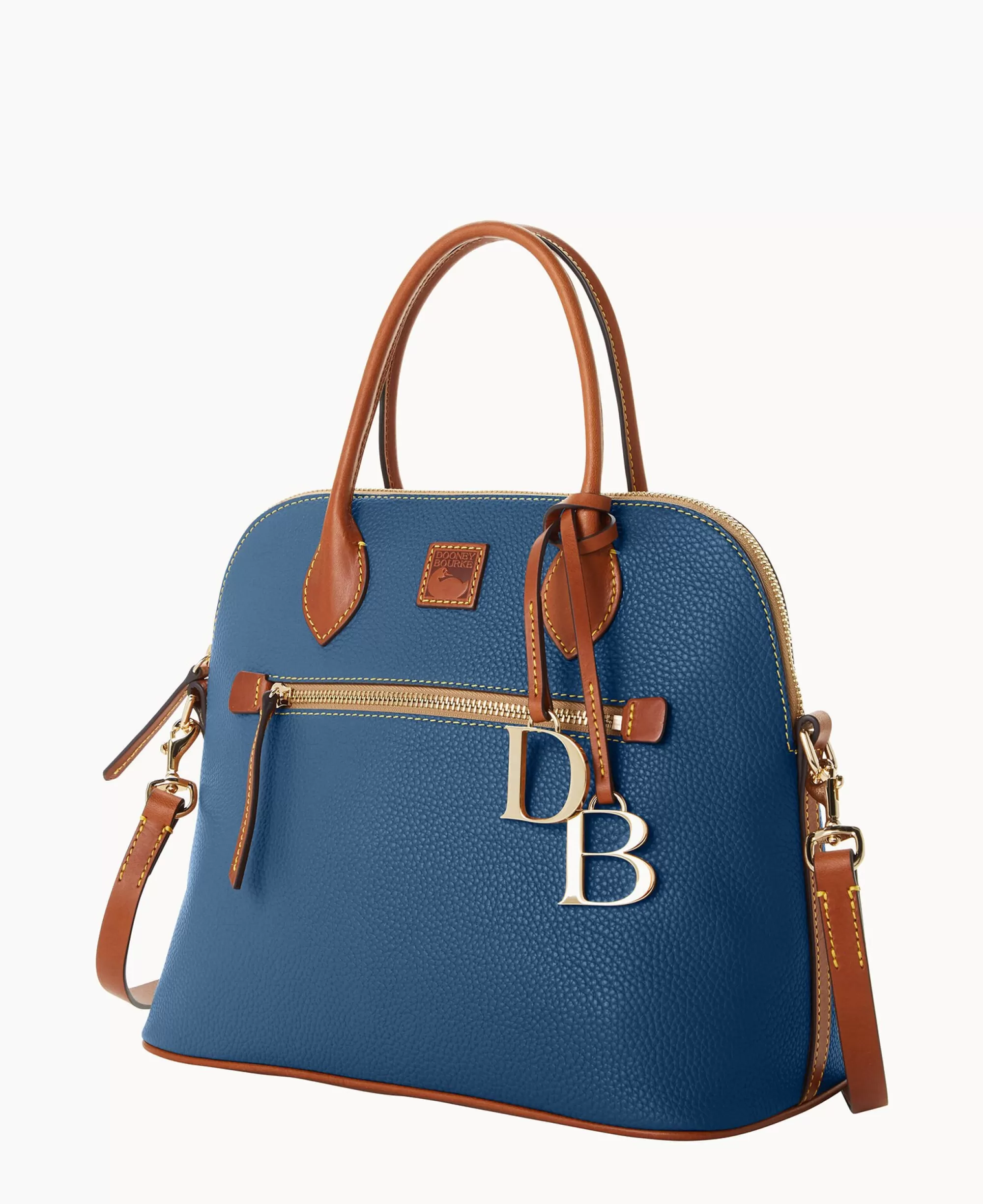 Dooney & Bourke The Pebble Grain Collection | Ready For the Getaway^Pebble Grain Large Domed Satchel