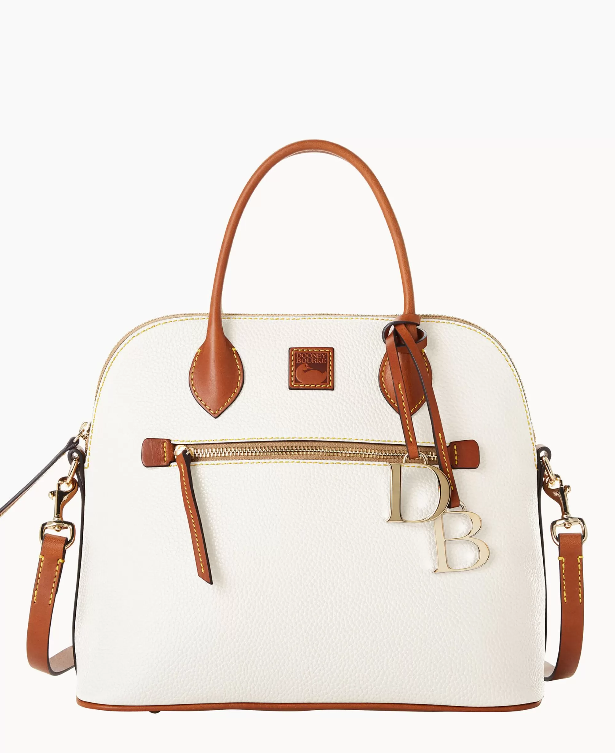 Dooney & Bourke The Pebble Grain Collection | Ready For the Getaway^Pebble Grain Large Domed Satchel