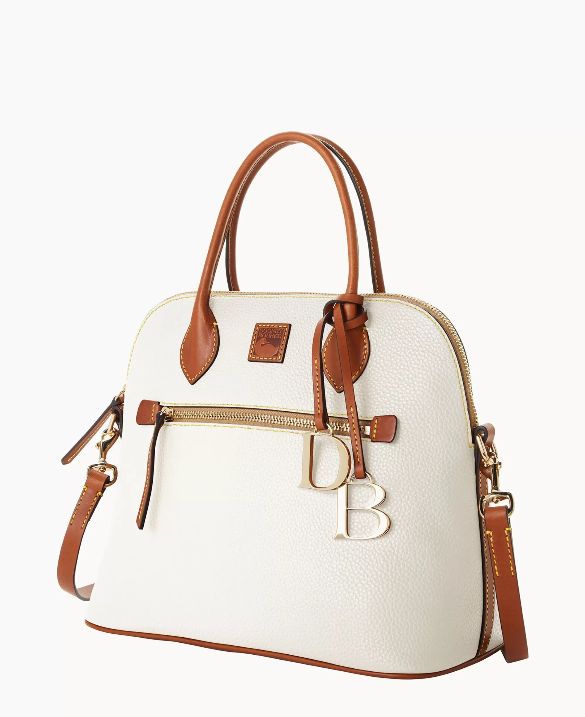 Dooney & Bourke The Pebble Grain Collection | Ready For the Getaway^Pebble Grain Large Domed Satchel