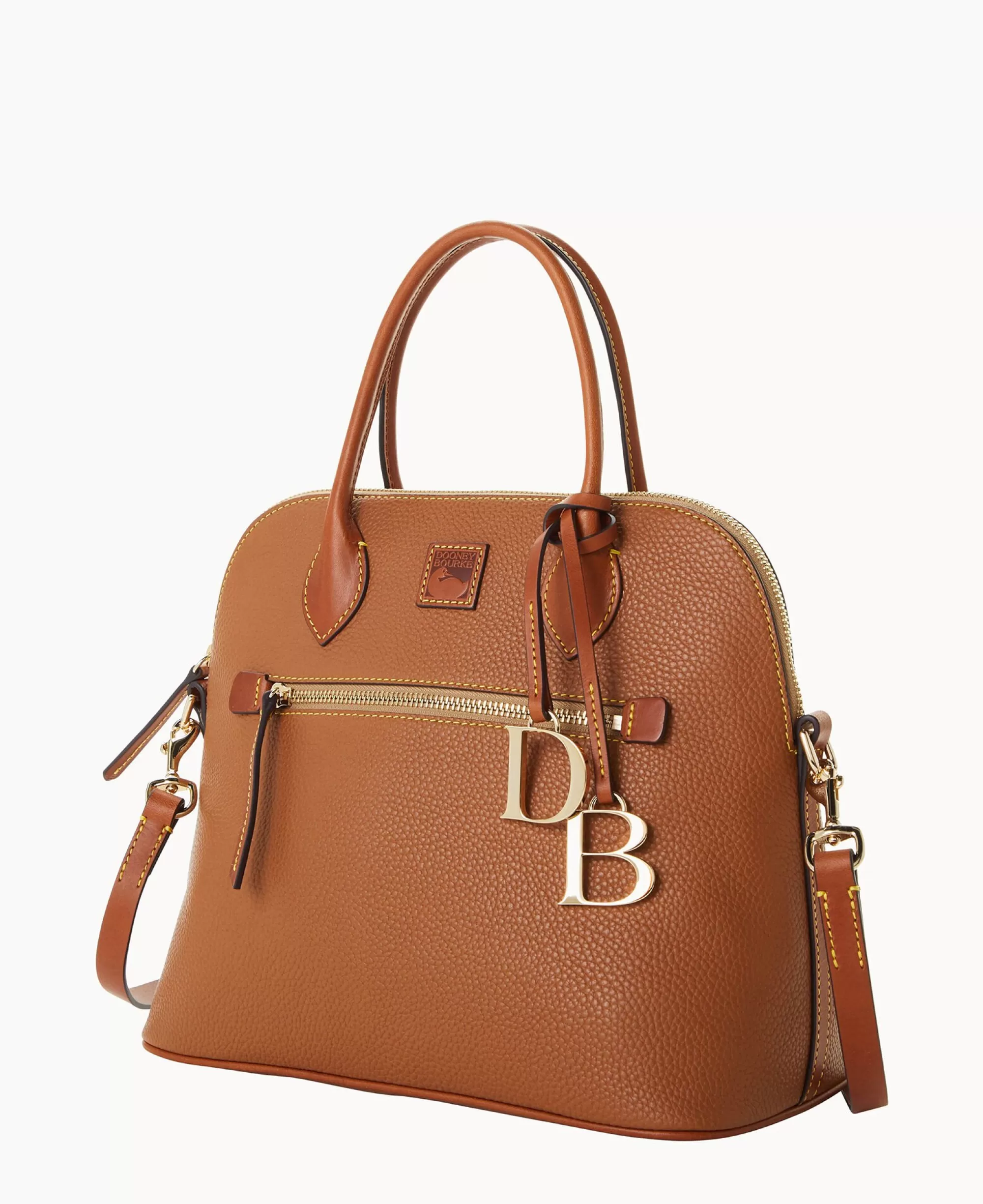 Dooney & Bourke The Pebble Grain Collection | Ready For the Getaway^Pebble Grain Large Domed Satchel