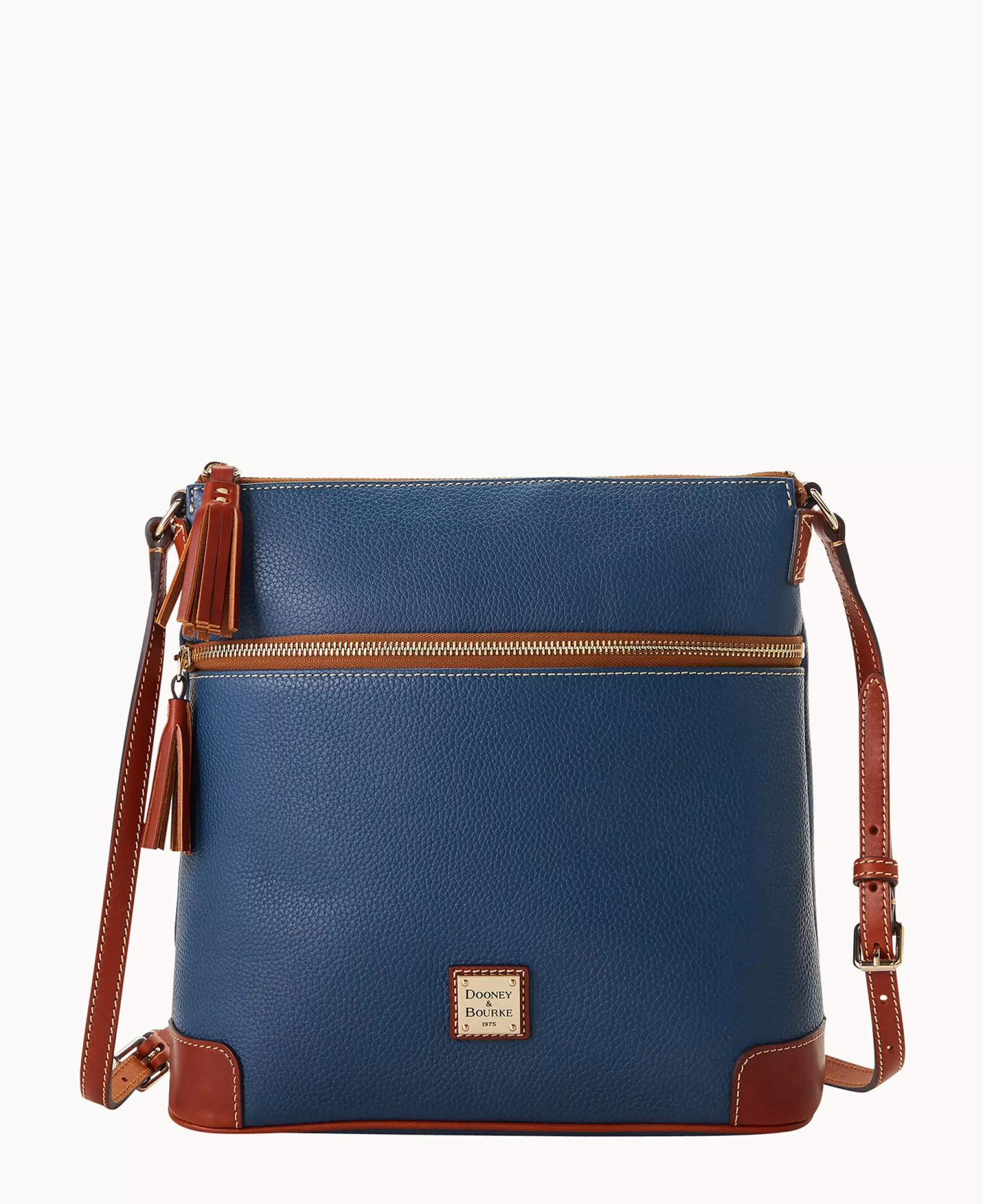 Dooney & Bourke The Pebble Grain Collection | Pebbled Leather^Pebble Grain Large Tassel Crossbody