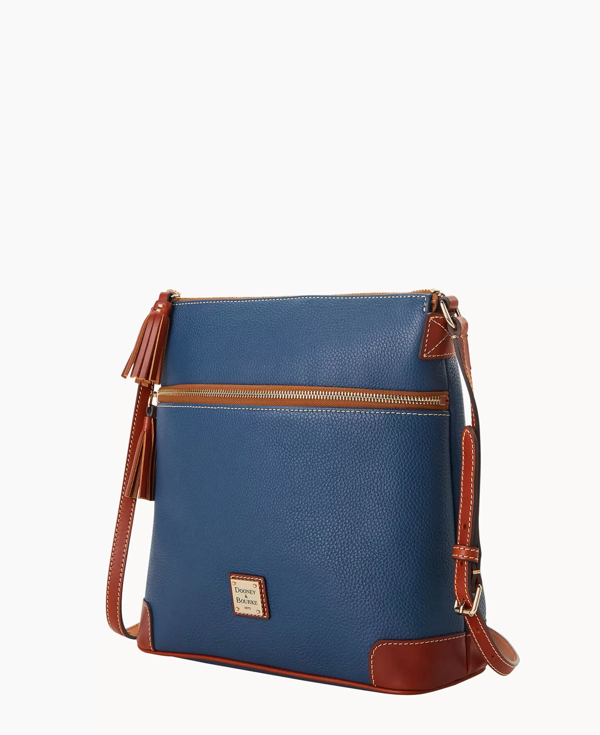 Dooney & Bourke The Pebble Grain Collection | Pebbled Leather^Pebble Grain Large Tassel Crossbody