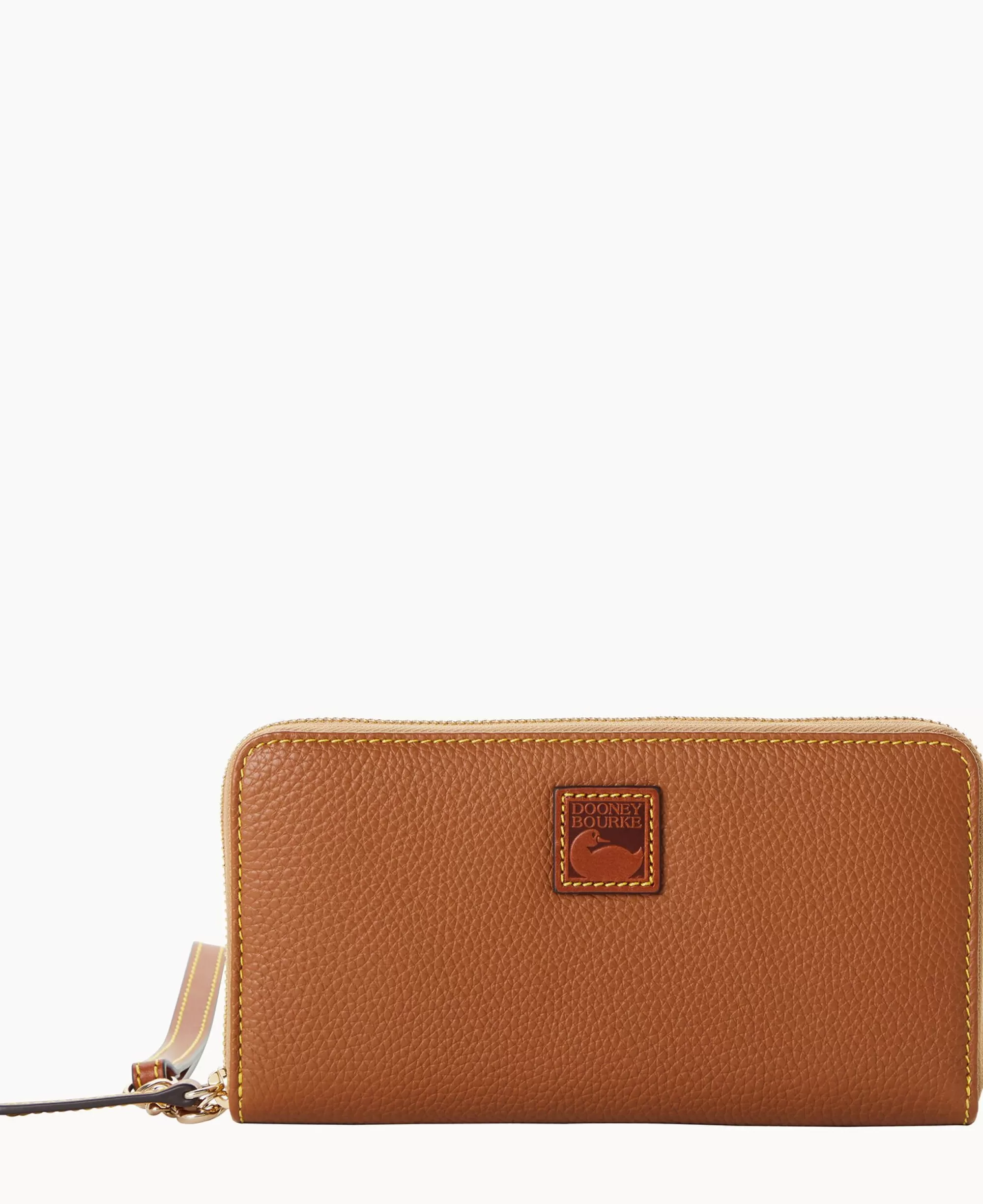 Dooney & Bourke The Pebble Grain Collection | Grab and Go^Pebble Grain Large Zip Around Wristlet